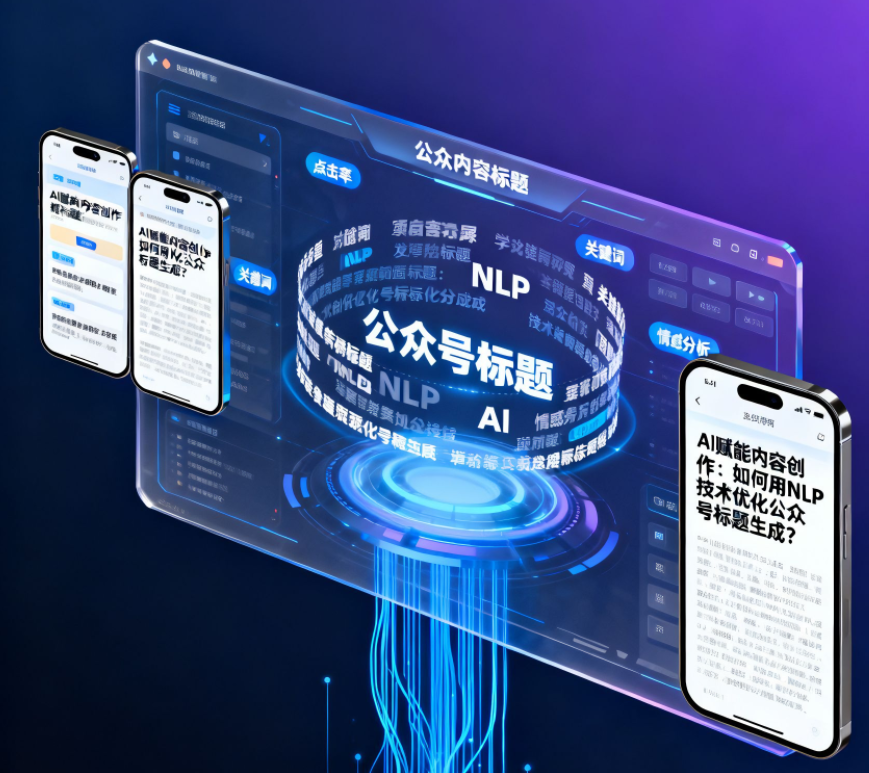AI赋能内容创作：如何用NLP技术优化公众号标题生成？