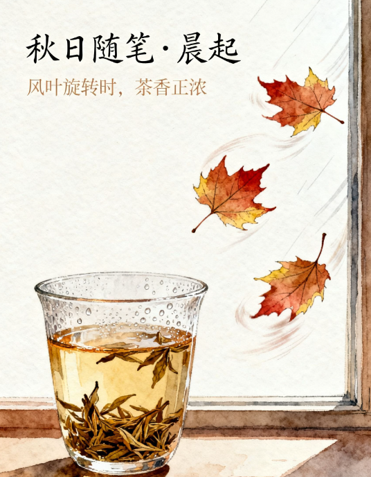 秋光煮字，半日浮生