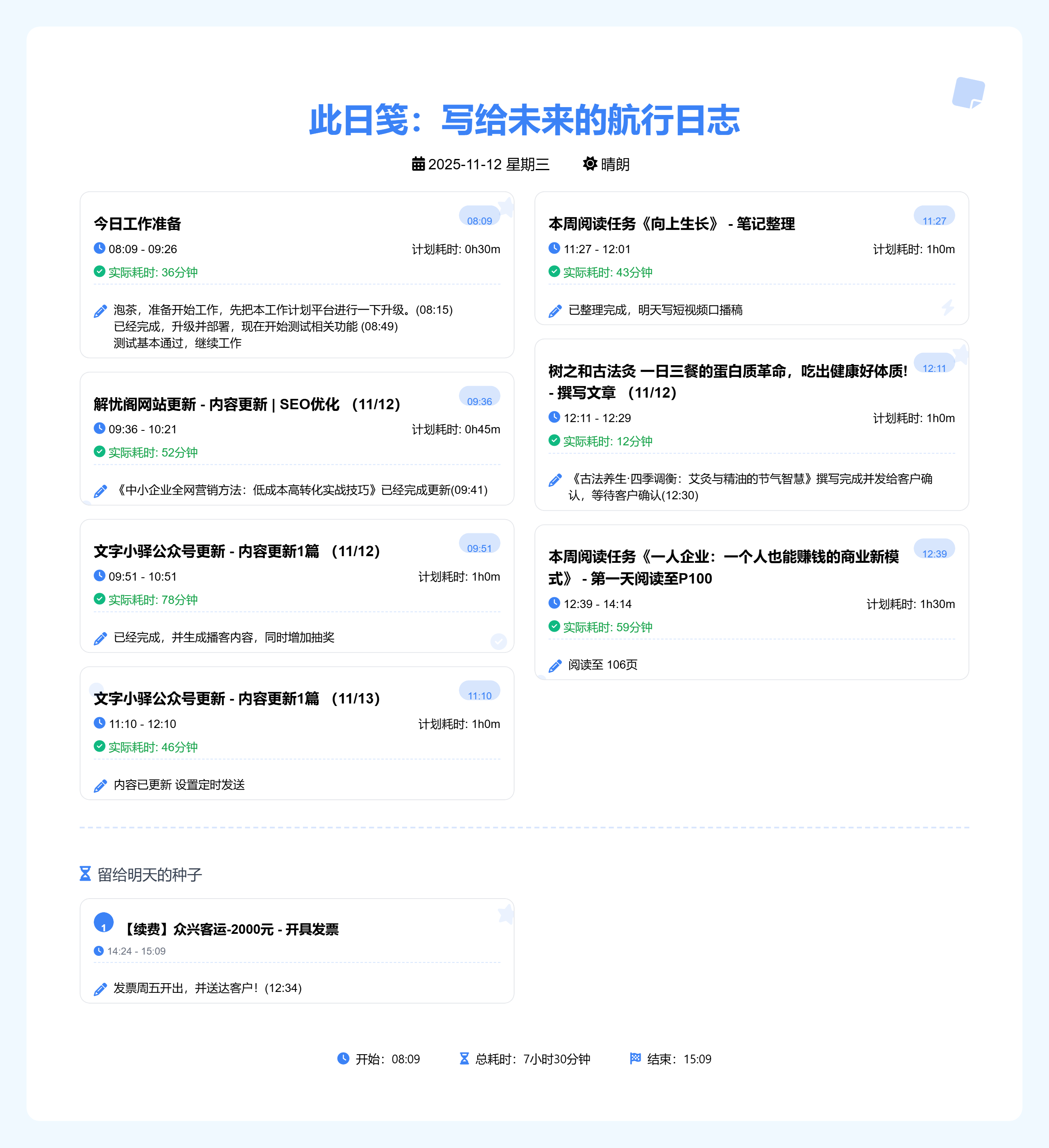 在时光的田垄上播种