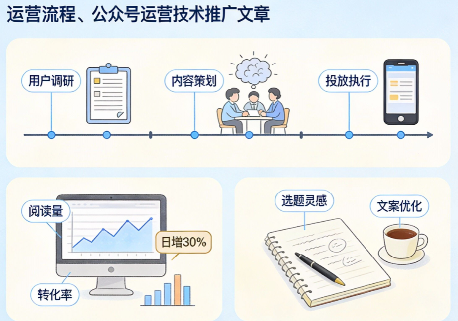 公众号运营全攻略：从内容创作到用户增长的实战策略
