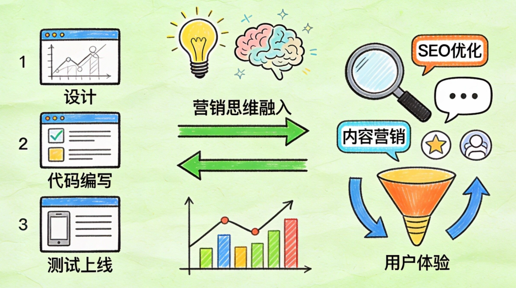 网站建设核心技术全解析：从技术架构到营销落地