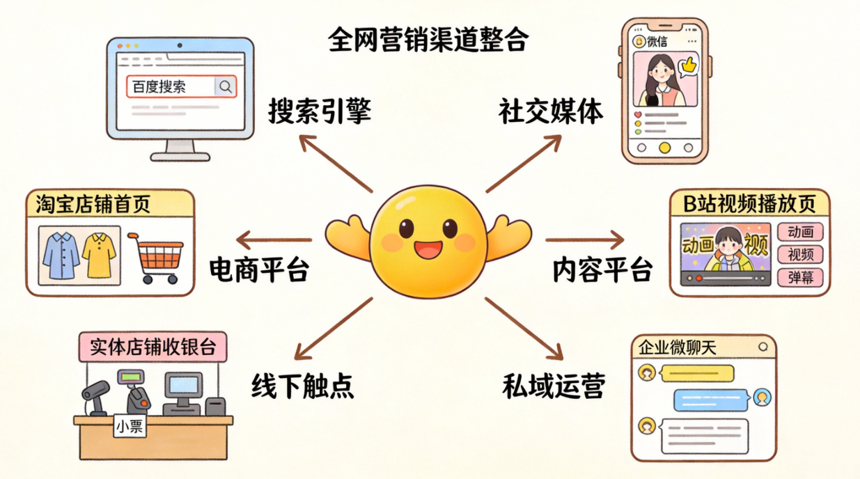 全网营销多渠道整合策略与实战指南