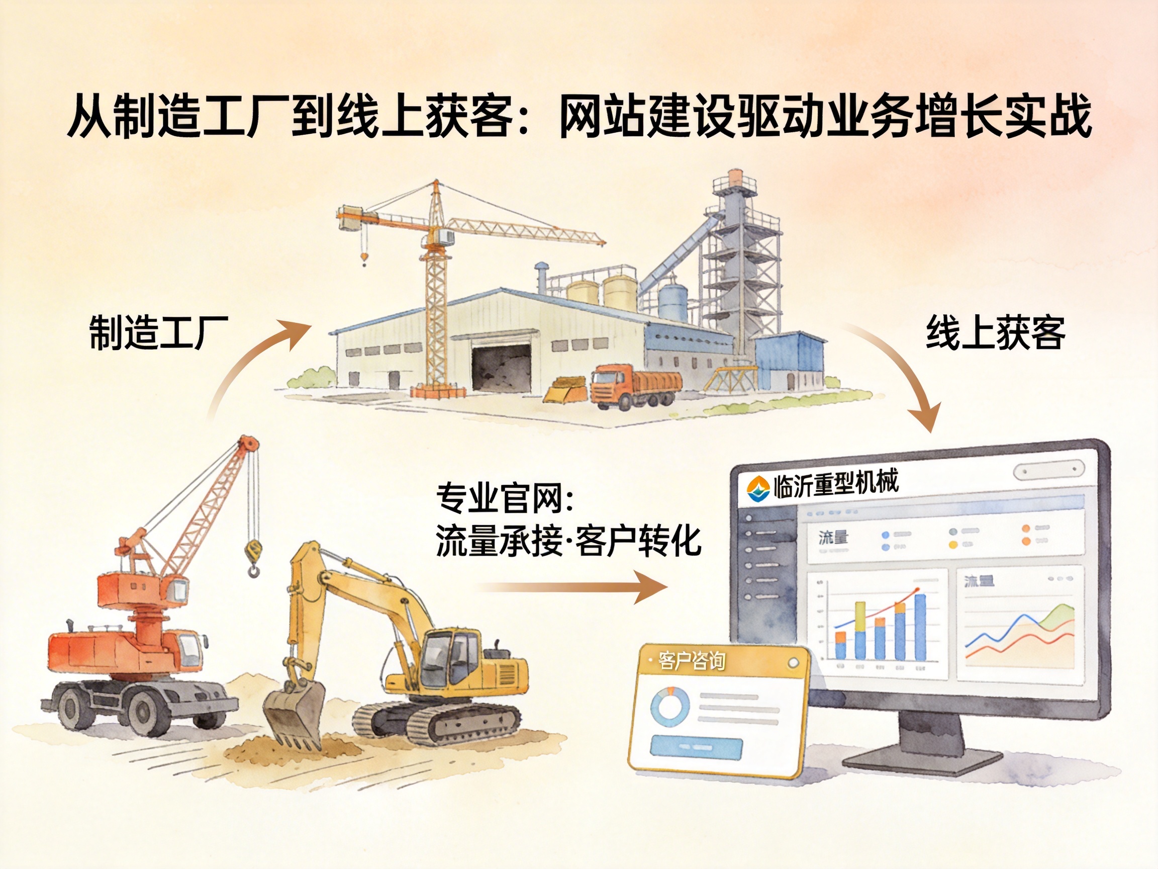 从制造工厂到线上获客：网站建设驱动业务增长实战 - 配图4