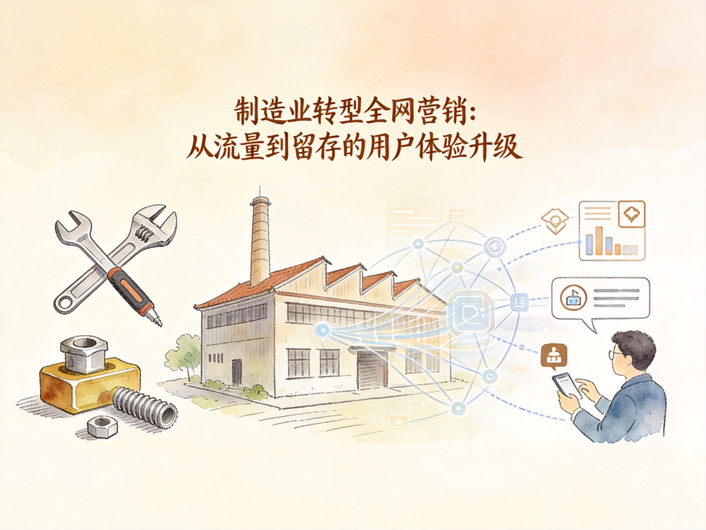 制造业转型全网营销：从流量到留存的用户体验升级 - 配图3