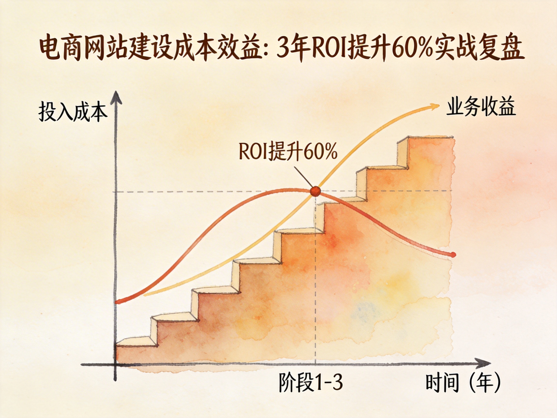 电商网站建设成本效益：3年ROI提升60%实战复盘 - 配图2
