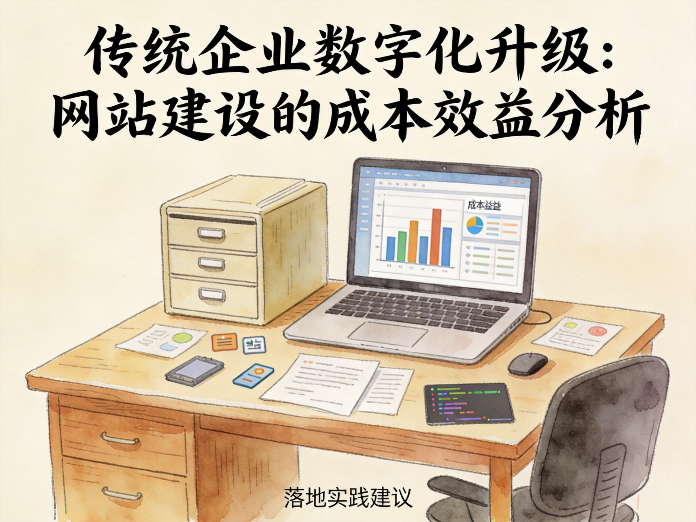 传统企业数字化升级：网站建设的成本效益分析 - 配图3