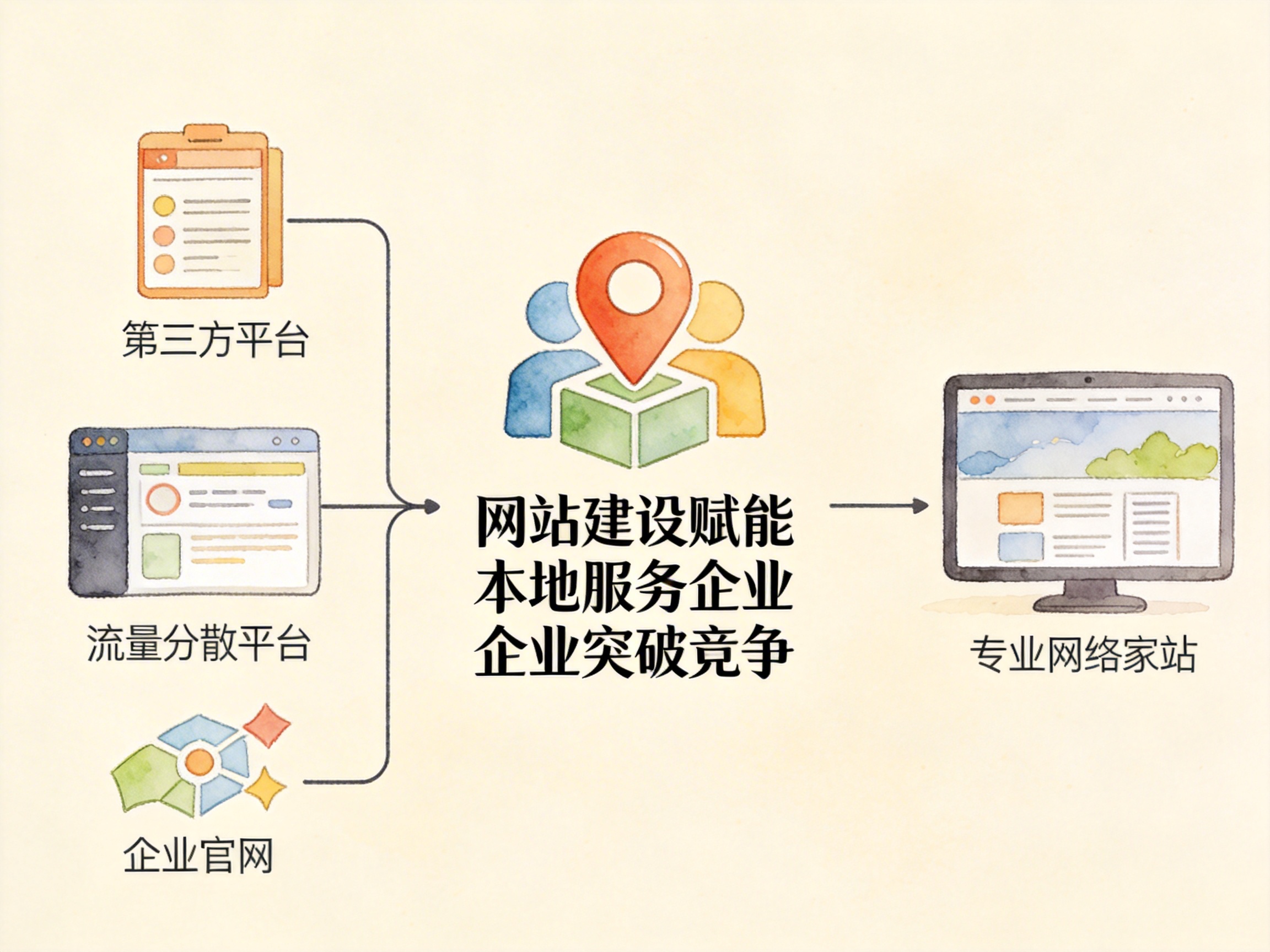 网站建设如何赋能本地服务企业突破市场竞争 - 配图4