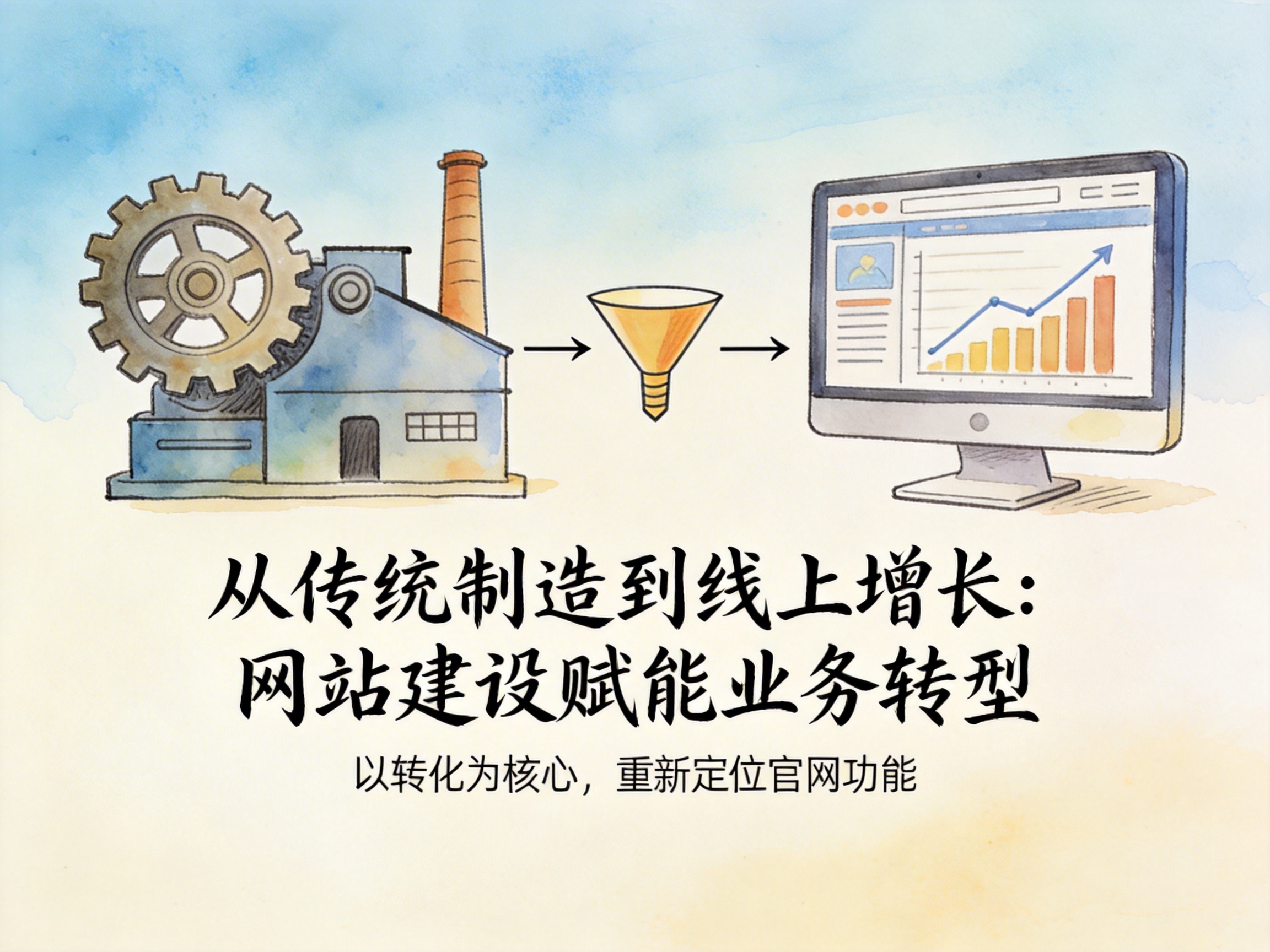 从传统制造到线上增长：网站建设赋能业务转型 - 配图1