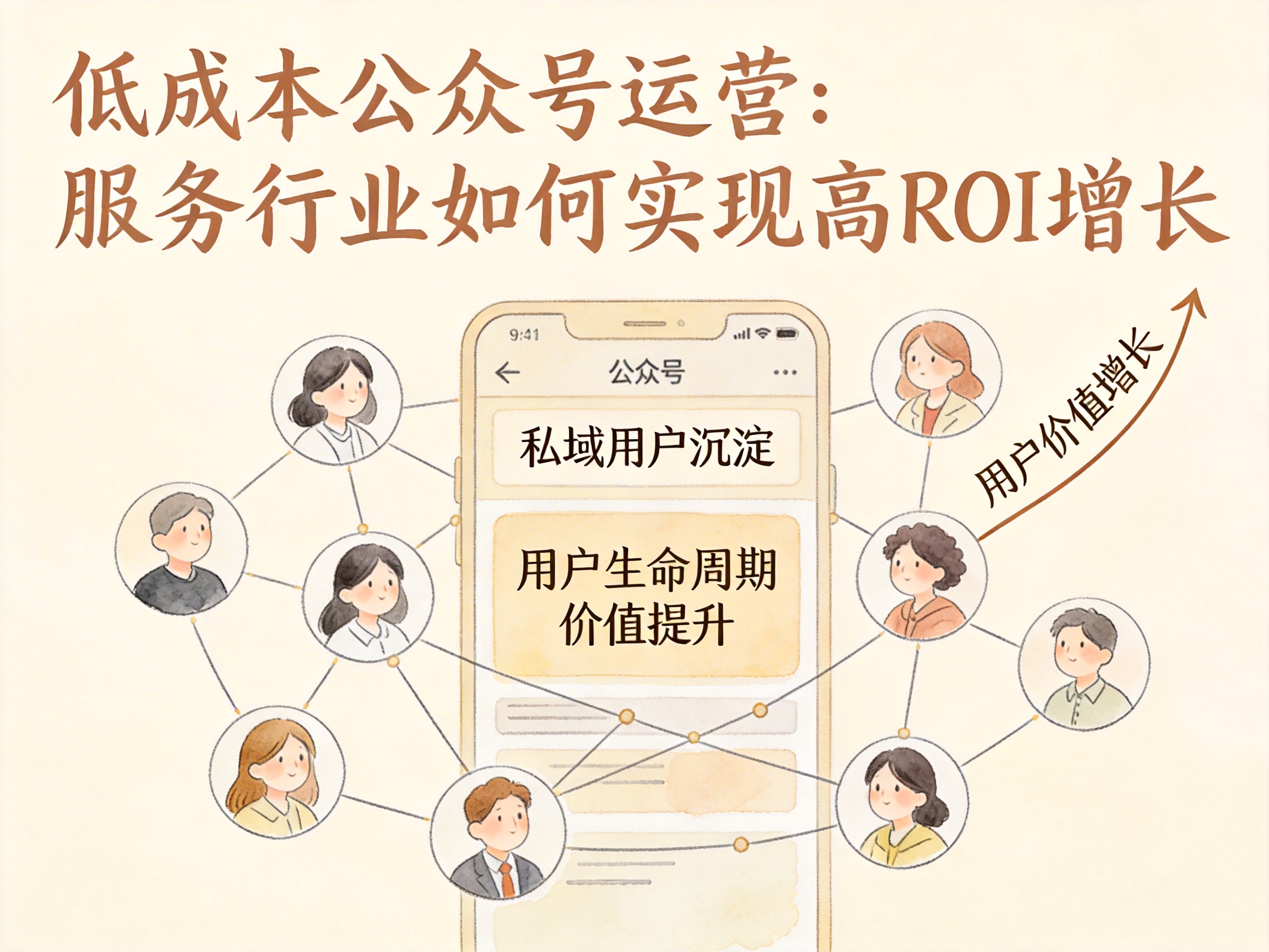 低成本公众号运营：服务行业如何实现高ROI增长
