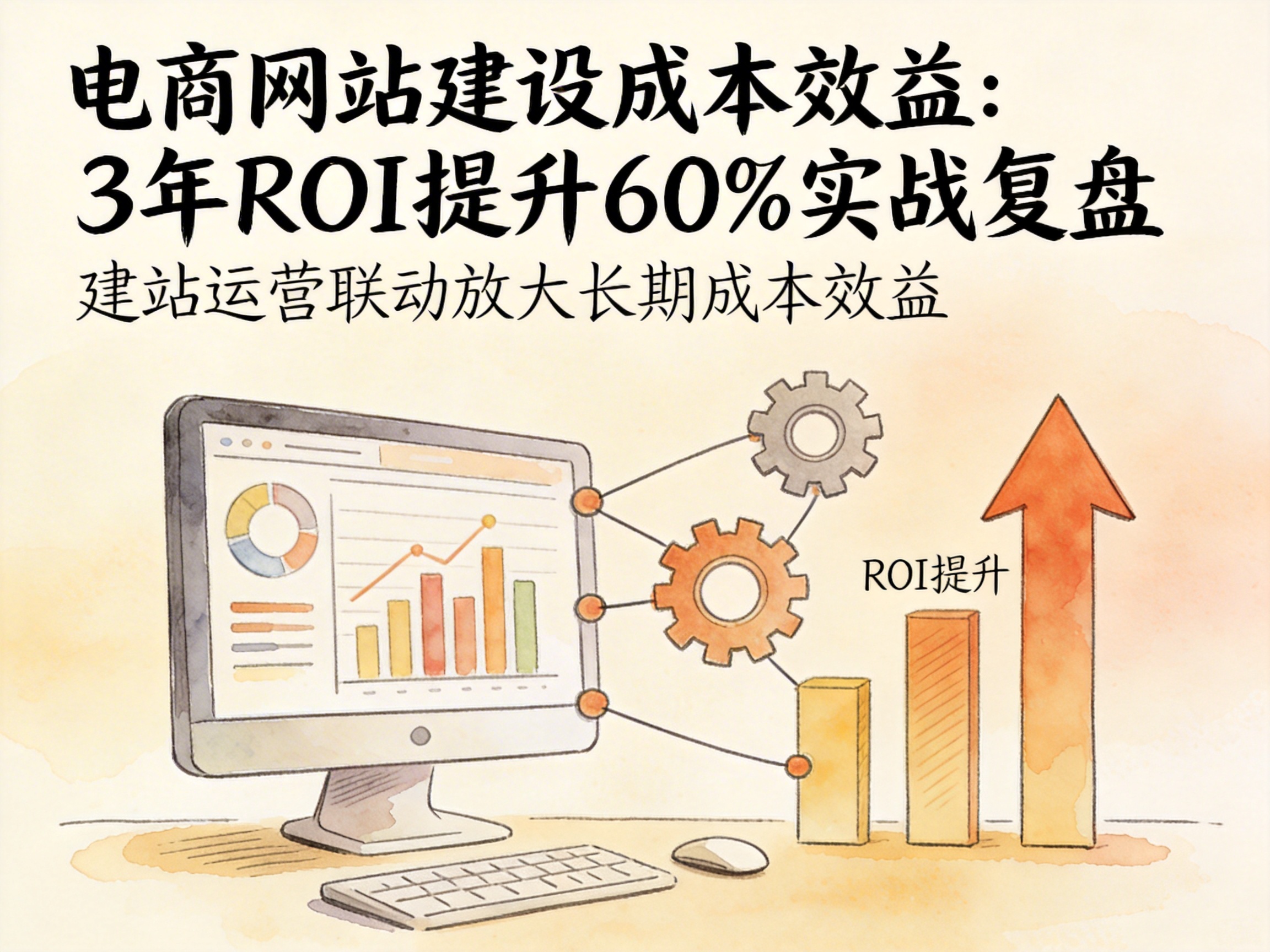 电商网站建设成本效益：3年ROI提升60%实战复盘 - 配图3