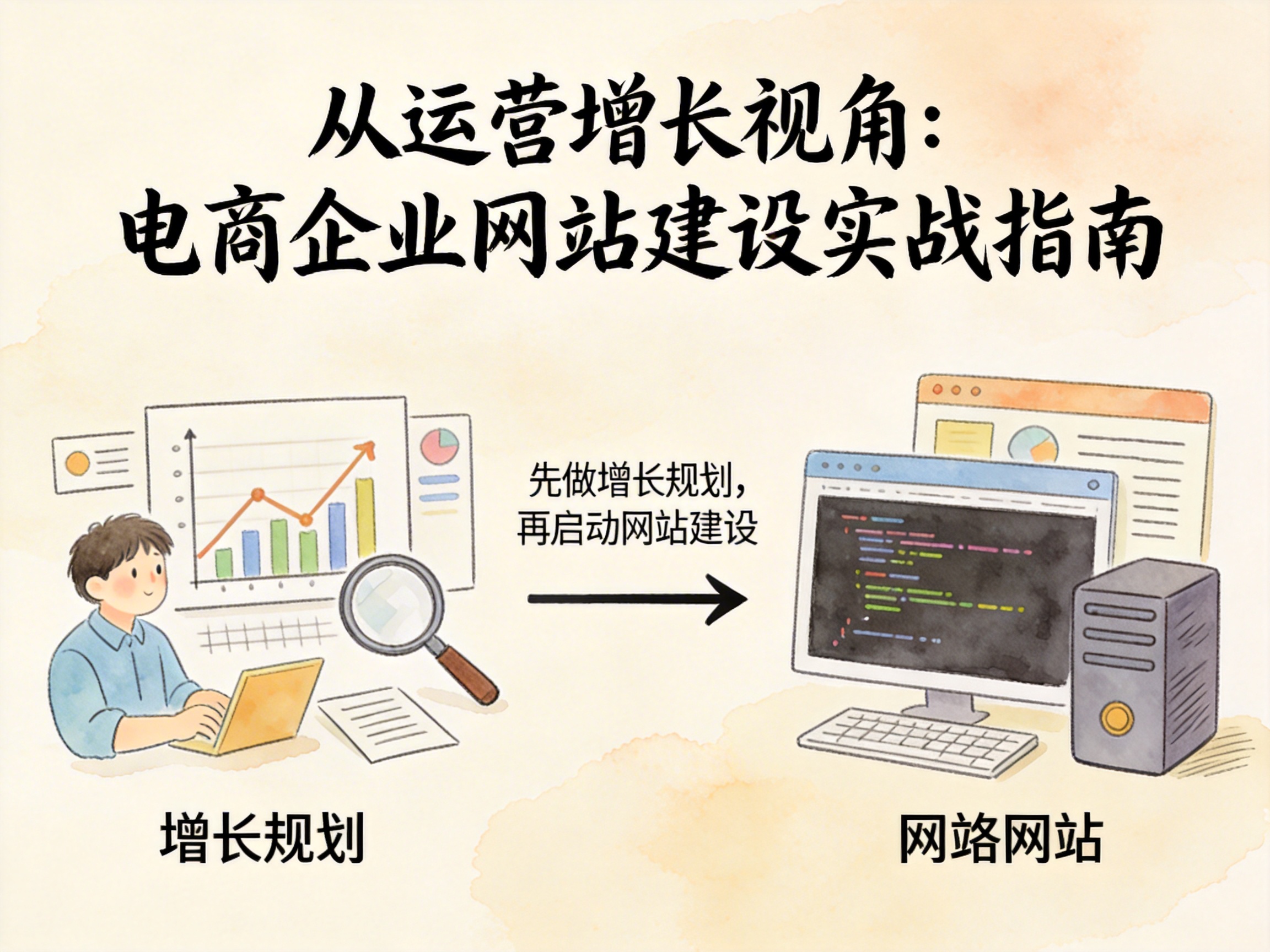 从运营增长视角：电商企业网站建设实战指南 - 配图1