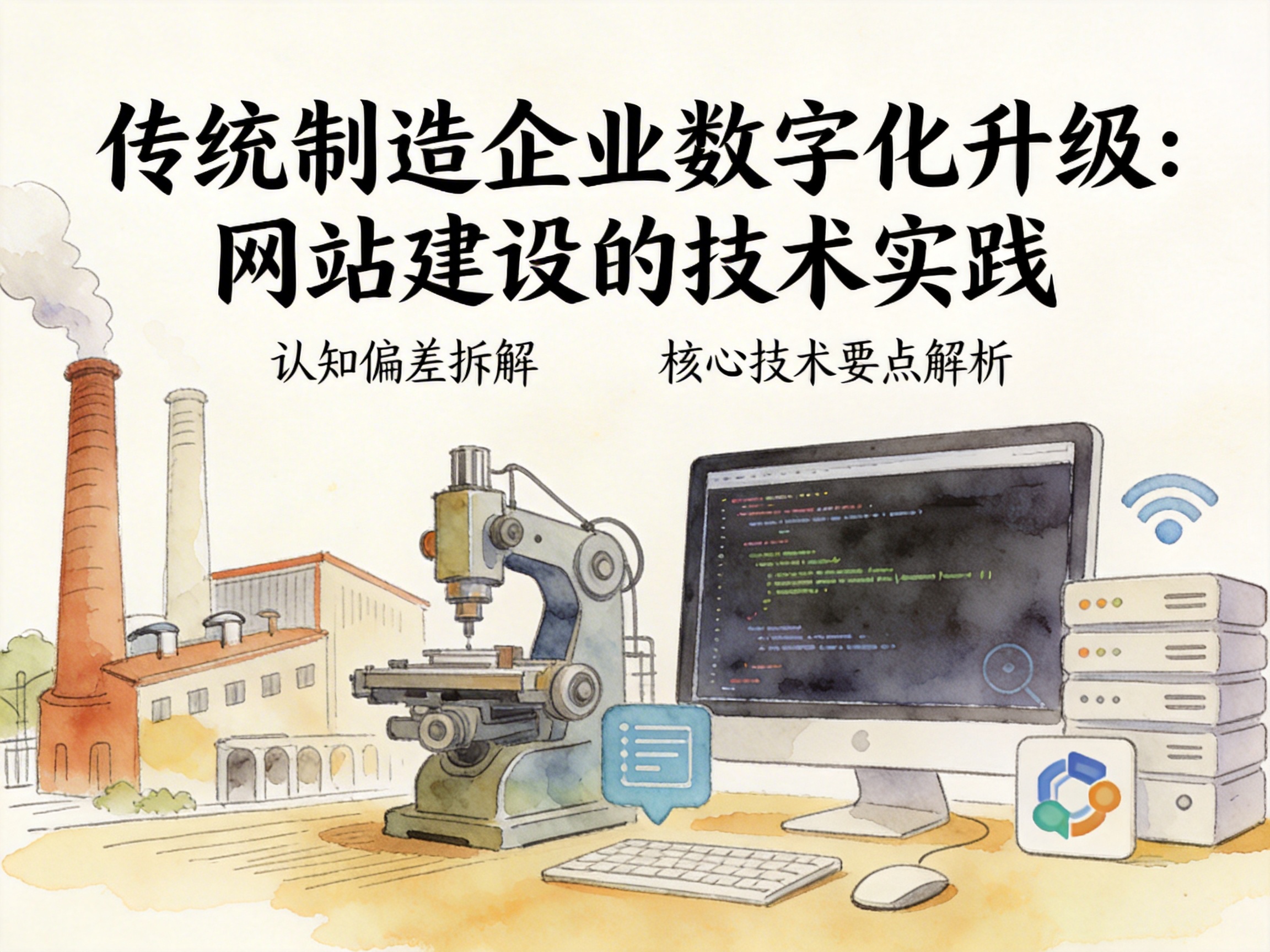 传统制造企业数字化升级：网站建设的技术实践 - 配图4