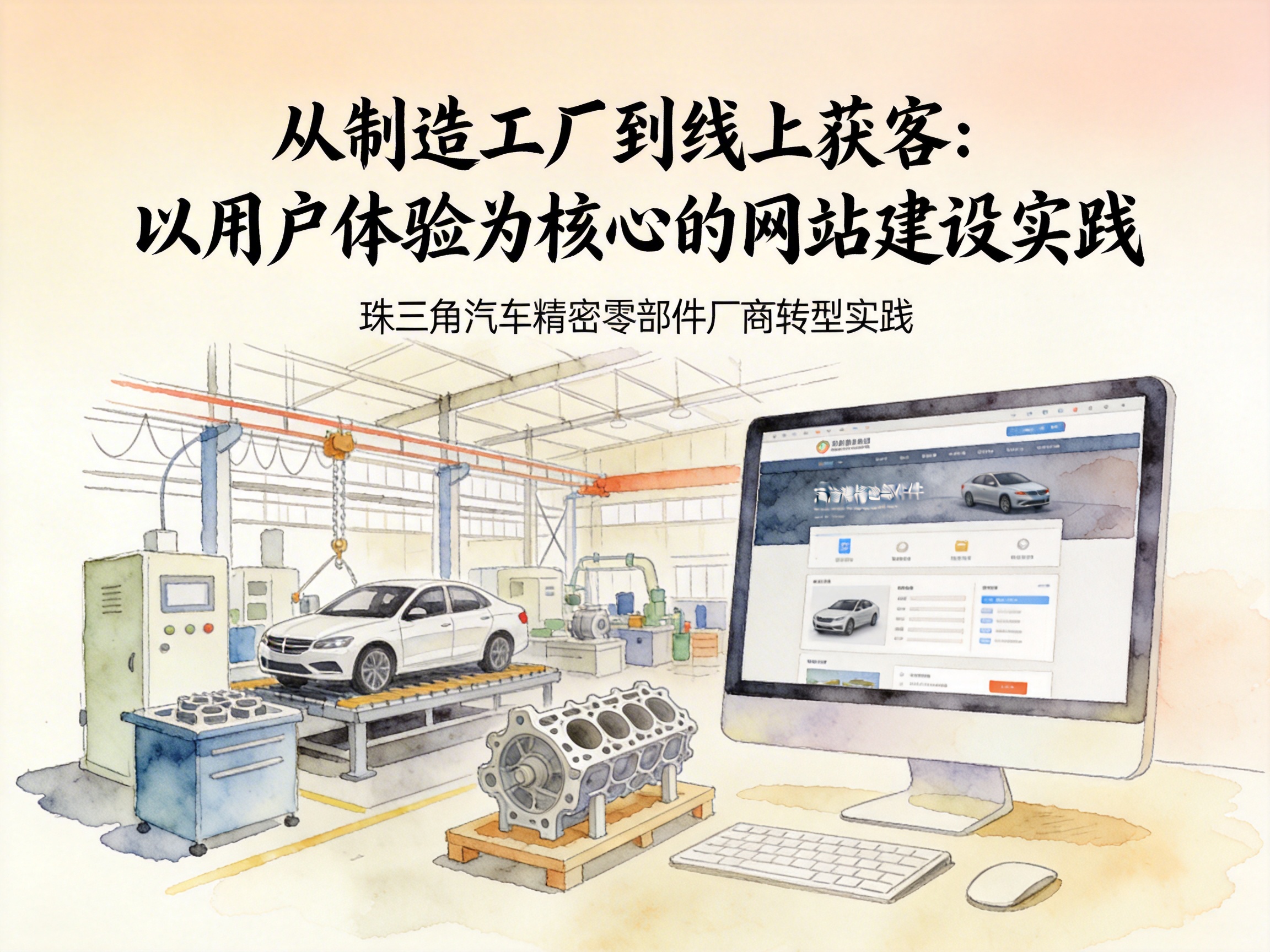 从制造工厂到线上获客：以用户体验为核心的网站建设实践