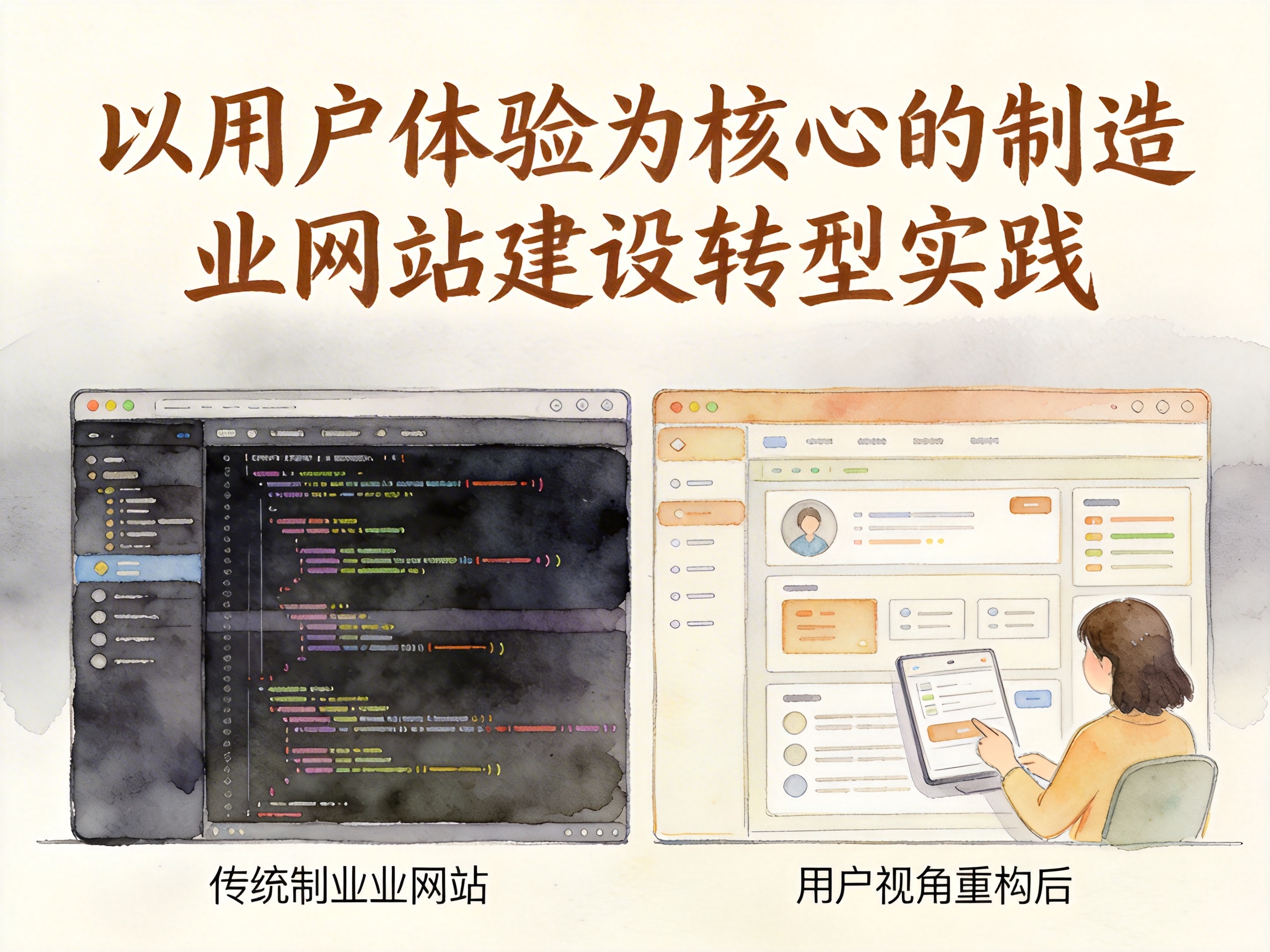 以用户体验为核心的制造业网站建设转型实践 - 配图1