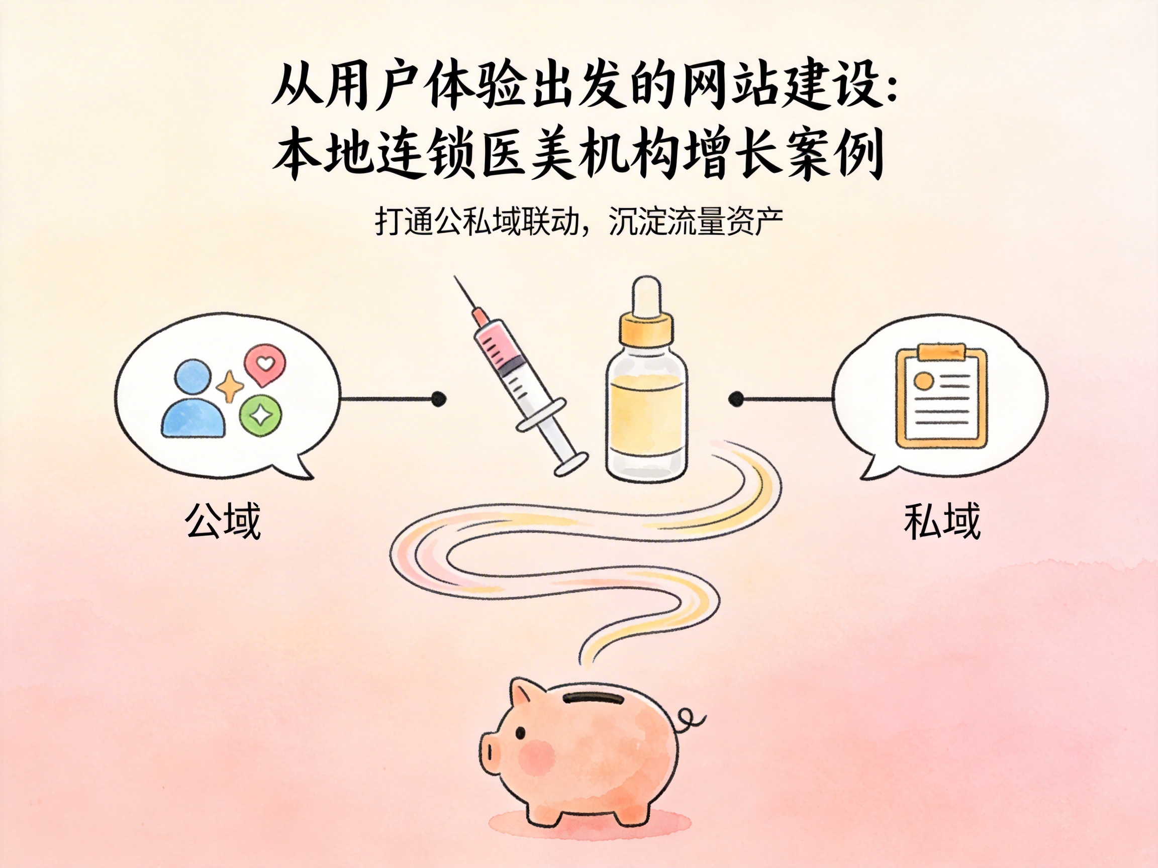 从用户体验出发的网站建设：本地连锁医美机构增长案例