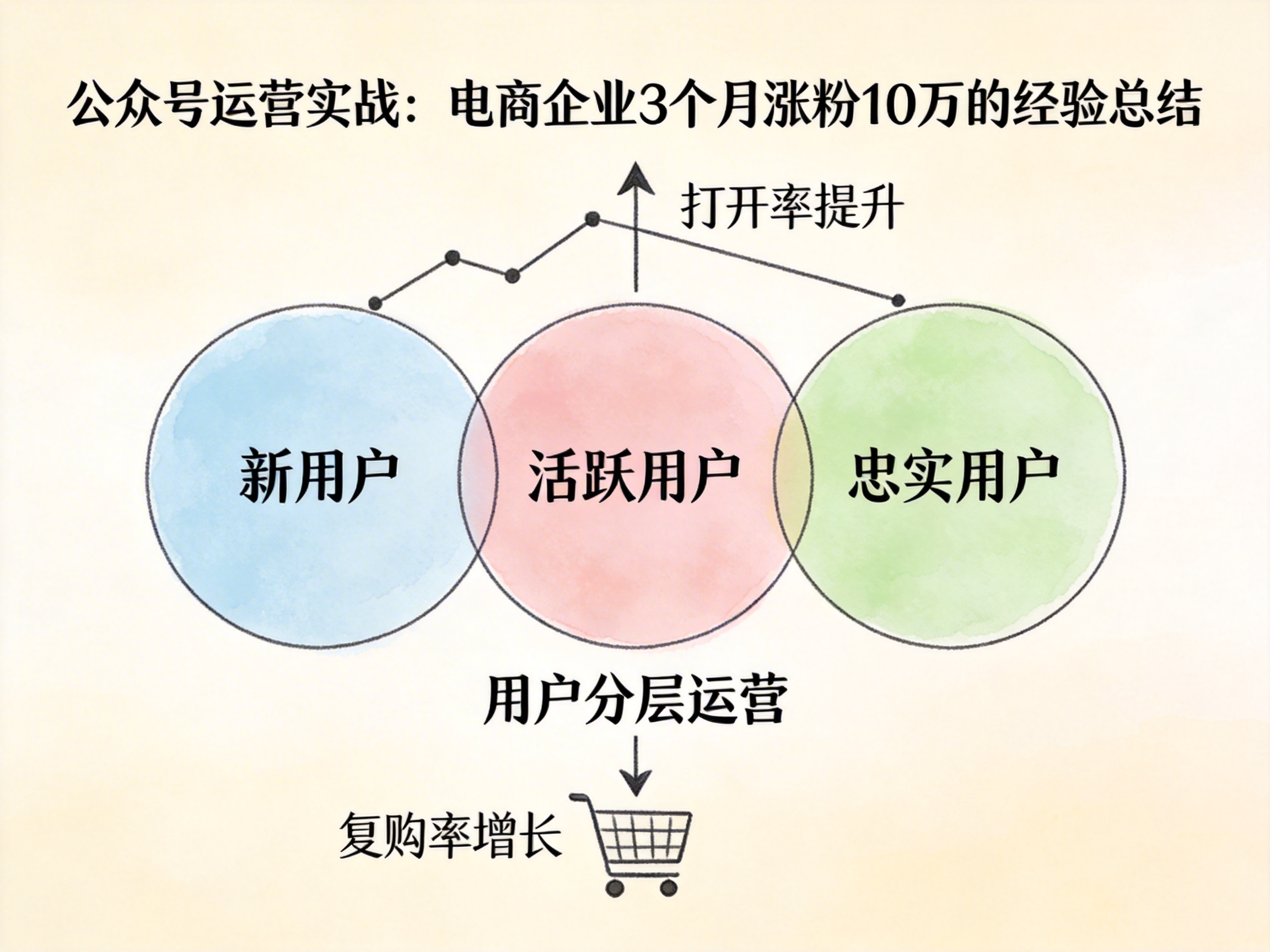 公众号运营实战：电商企业3个月涨粉10万的经验总结