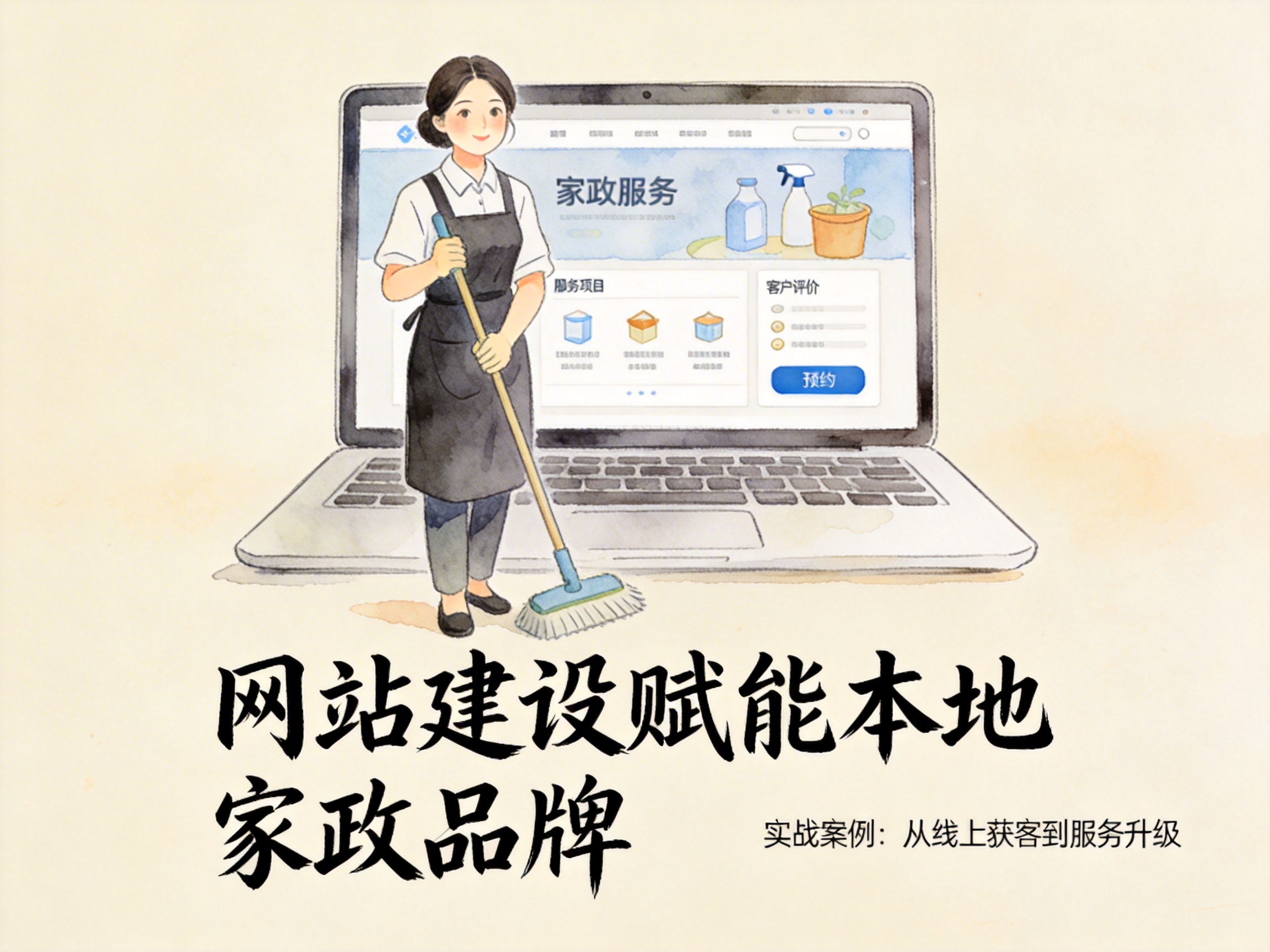 网站建设如何赋能本地服务企业突破市场竞争 - 配图2