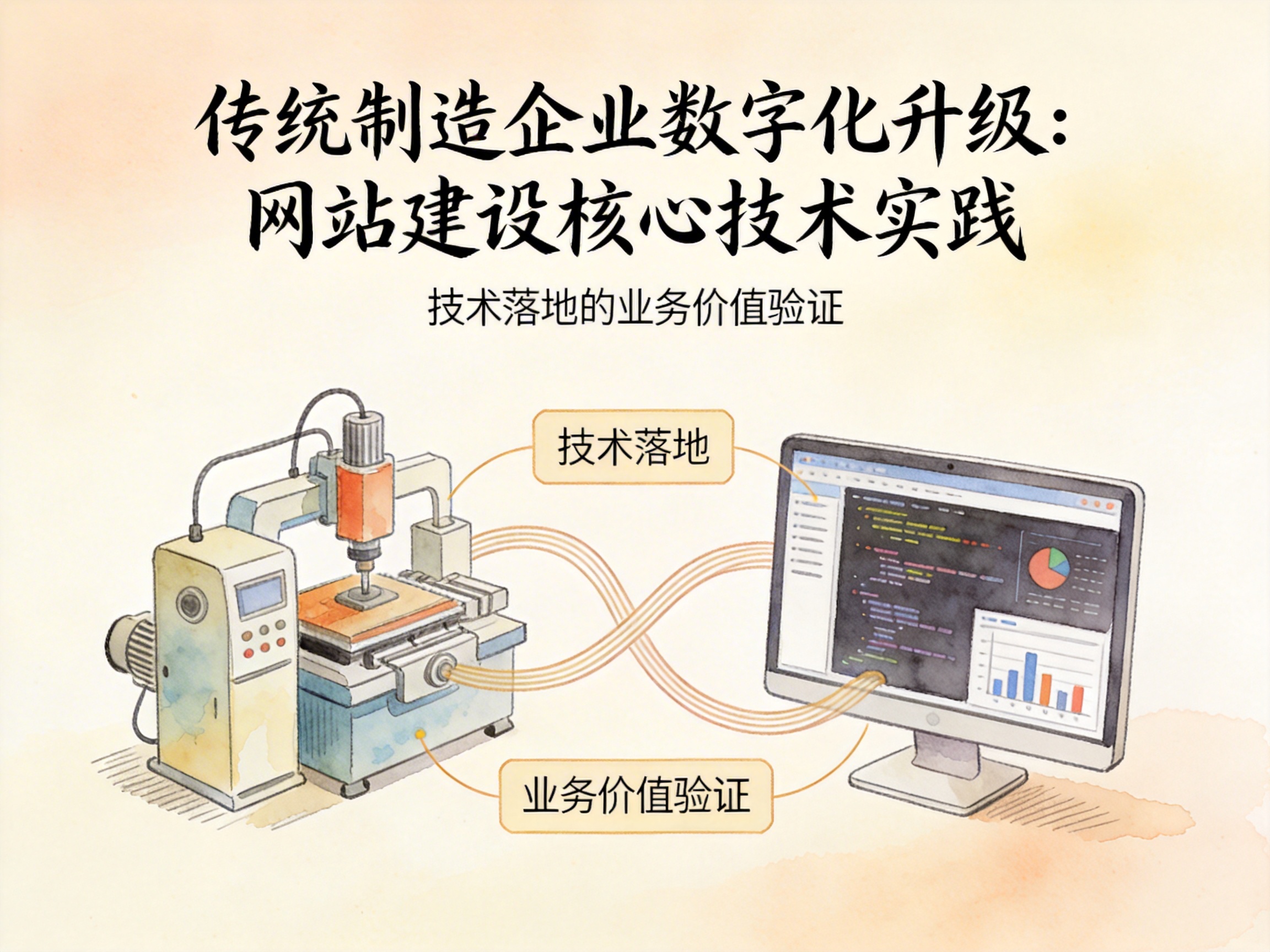 传统制造企业数字化升级：网站建设核心技术实践 - 配图3