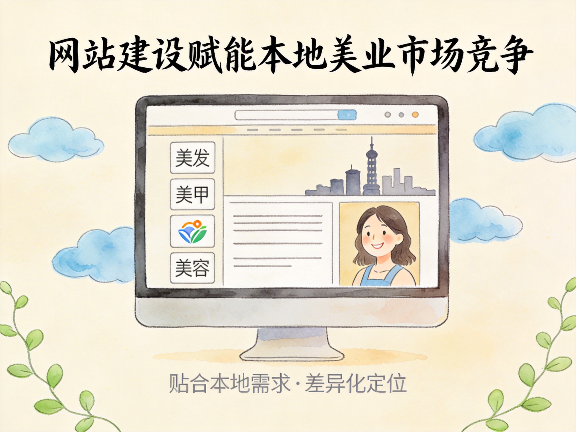 网站建设如何赋能本地服务业市场竞争：美业案例分享 - 配图1