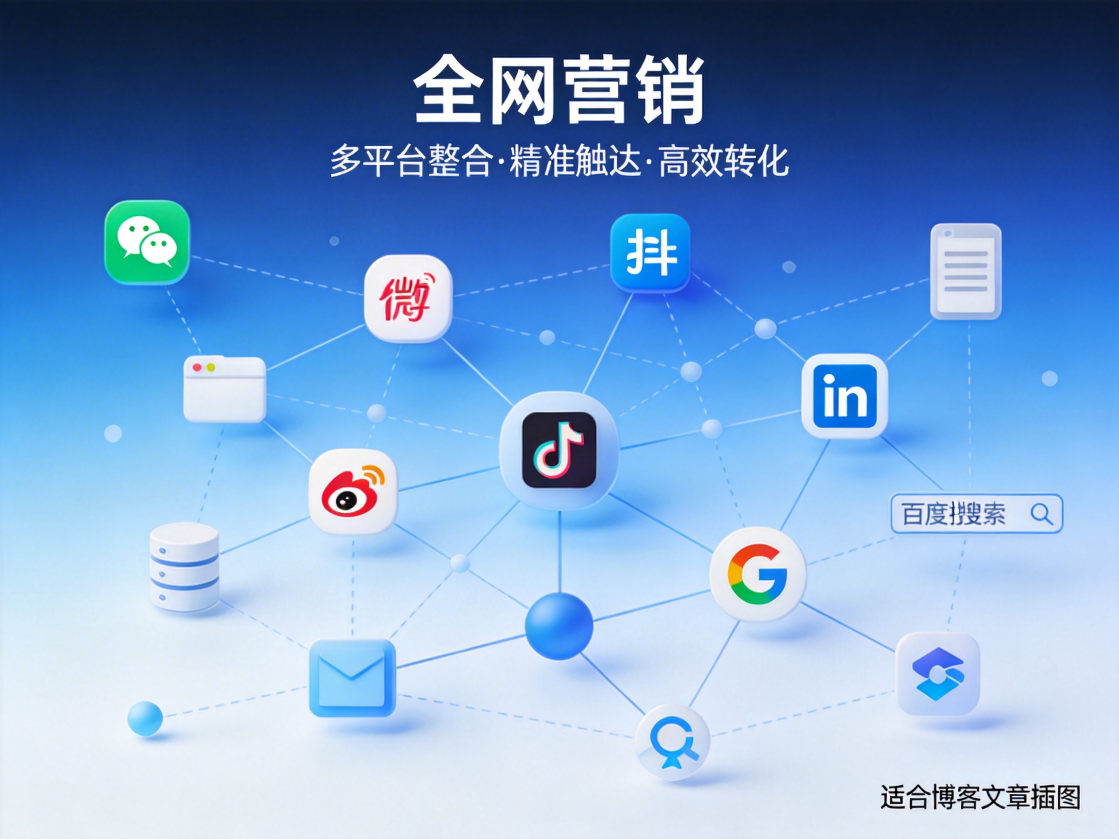 中小企业全网营销落地：从网站到公众号的实操指南