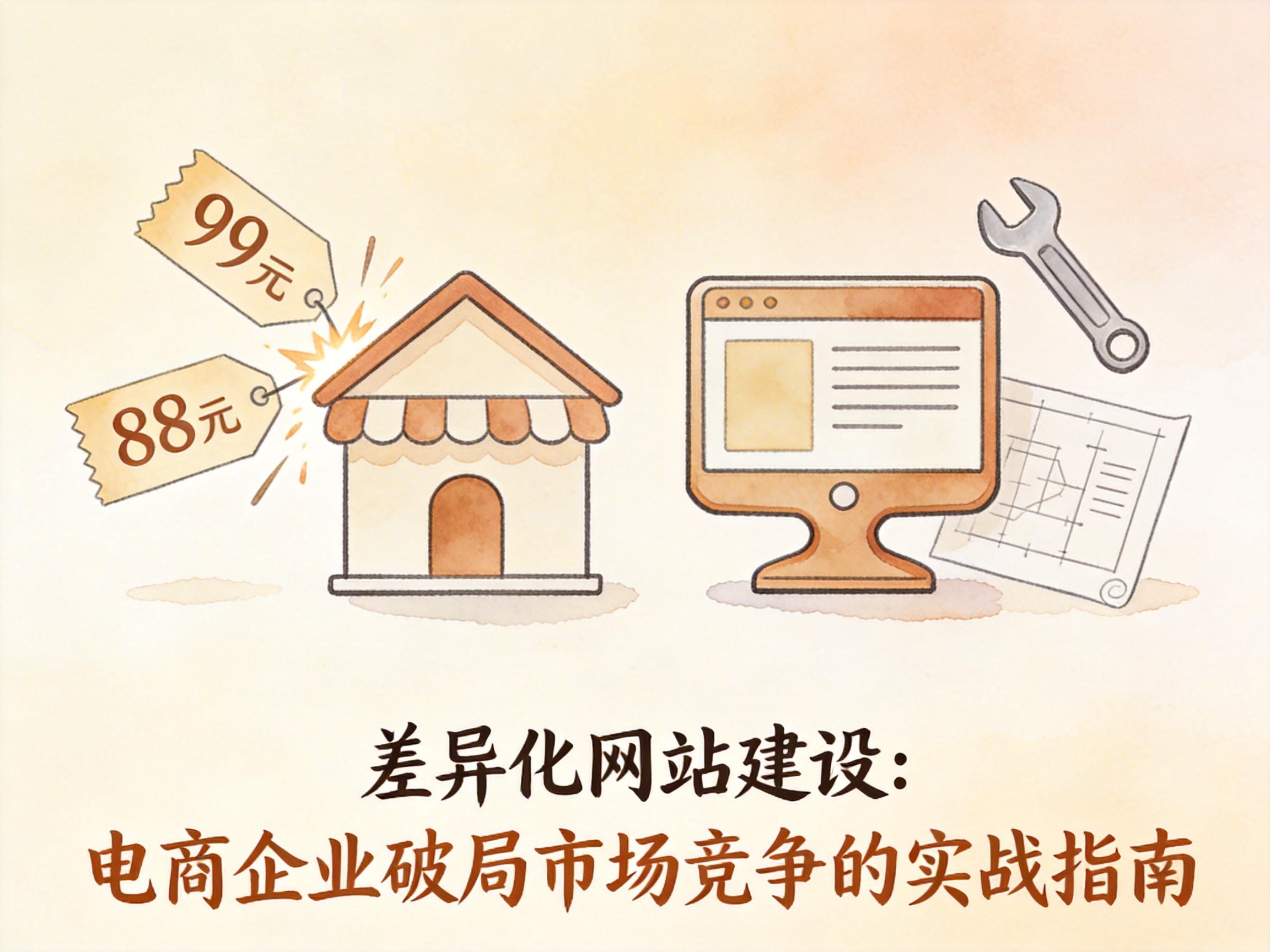 差异化网站建设：电商企业破局市场竞争的实战指南