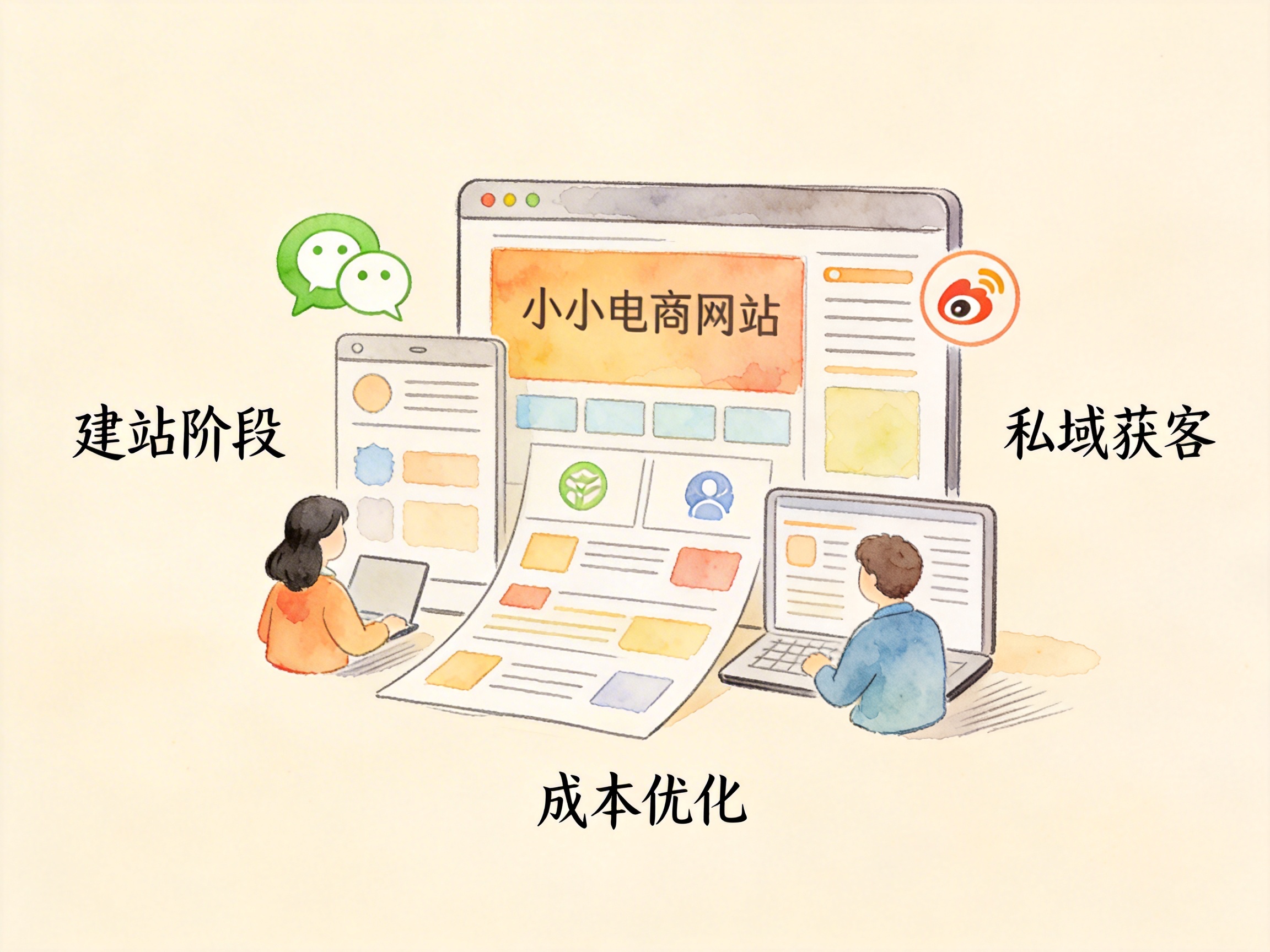 中小电商网站建设成本优化：3个实战省钱技巧 - 配图2