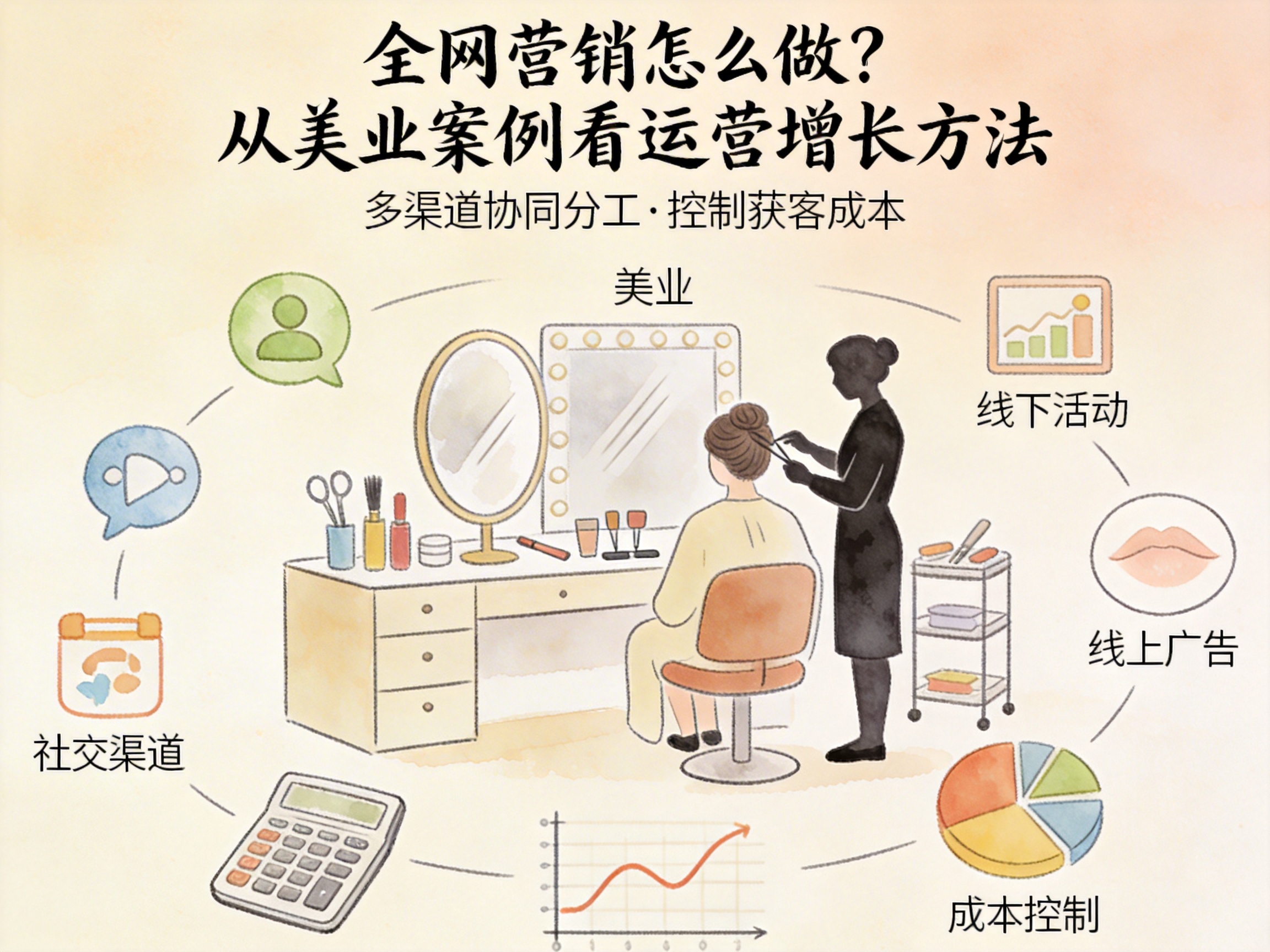 全网营销怎么做？从美业案例看运营增长方法 - 配图2