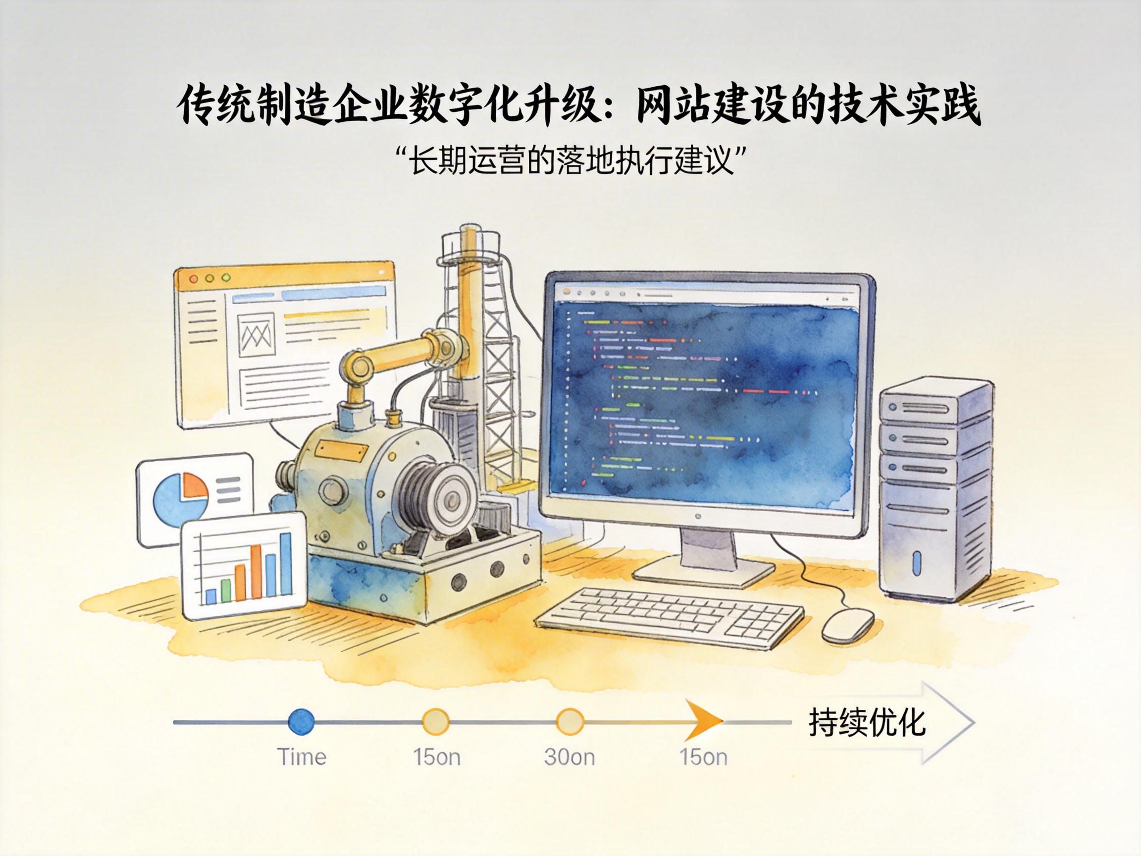 传统制造企业数字化升级：网站建设的技术实践 - 配图3