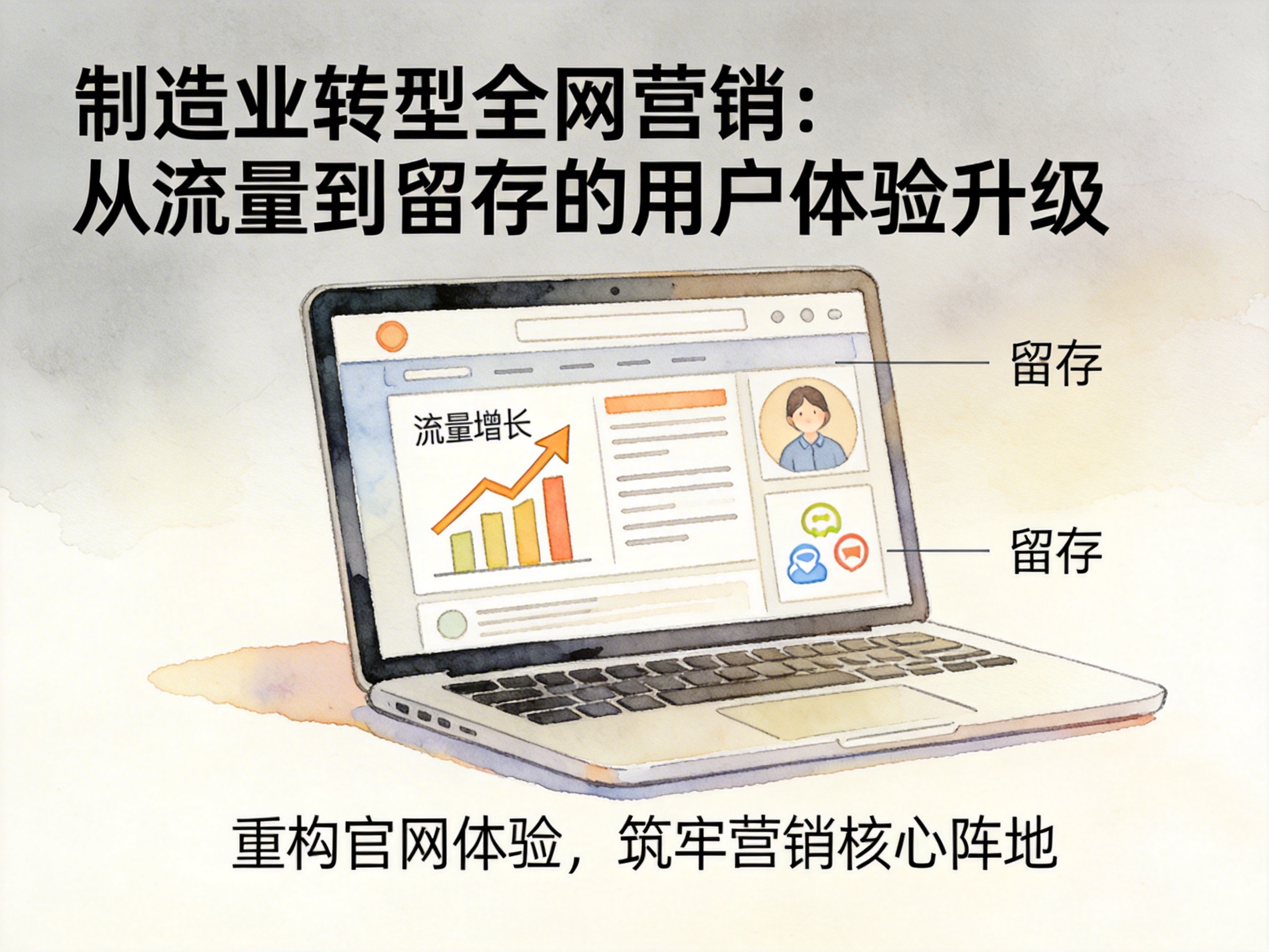 制造业转型全网营销：从流量到留存的用户体验升级 - 配图1