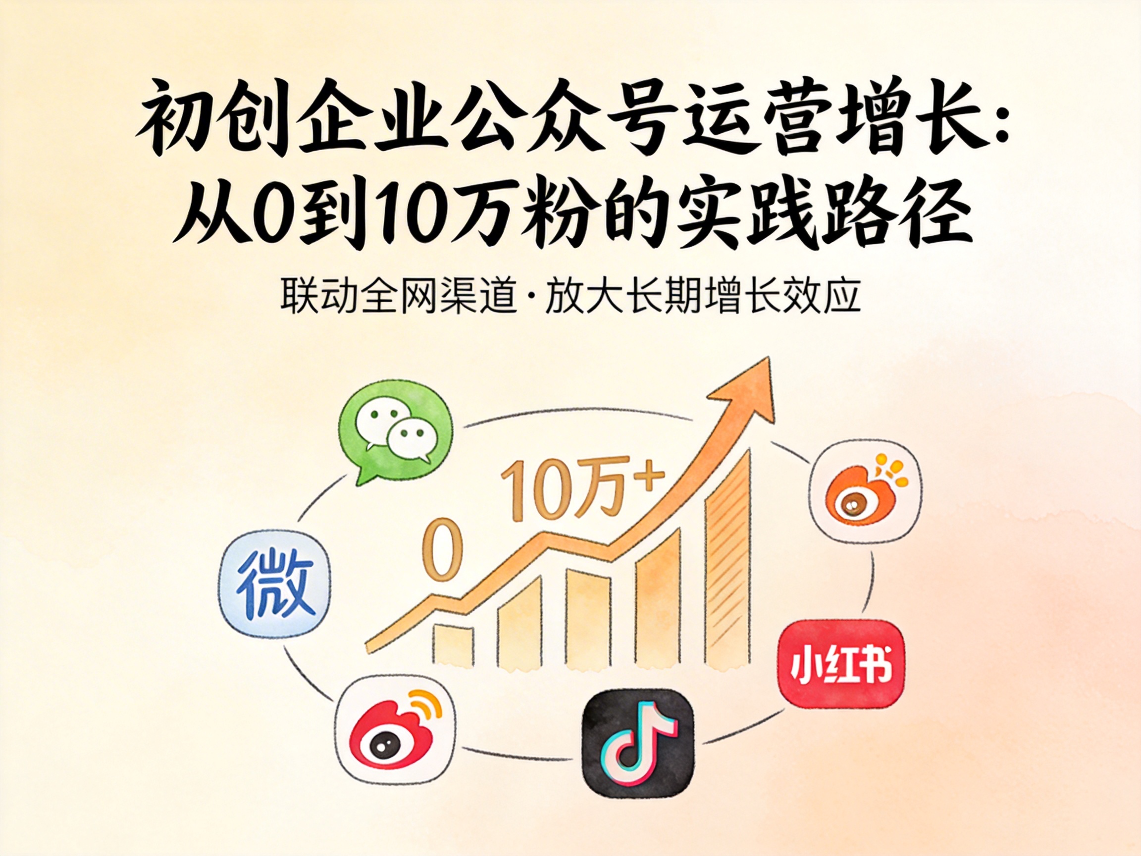 初创企业公众号运营增长：从0到10万粉的实践路径