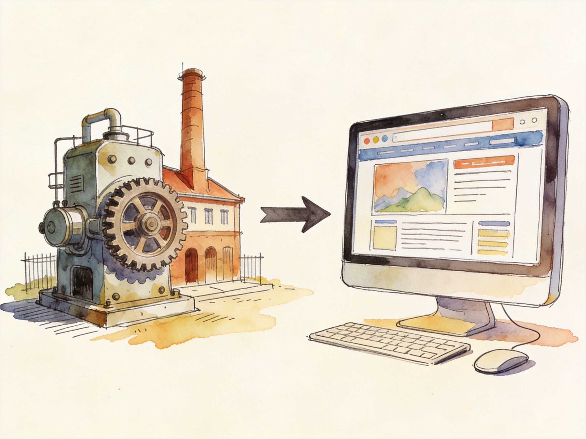 从传统制造到线上增长：网站建设驱动数字化升级
