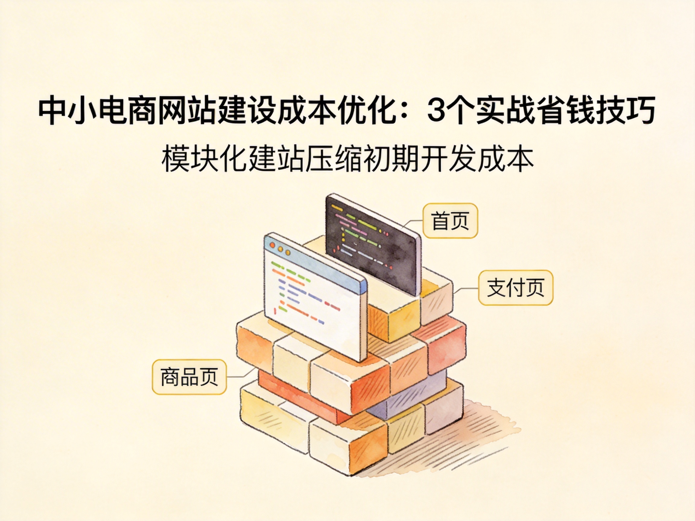 中小电商网站建设成本优化：3个实战省钱技巧 - 配图1