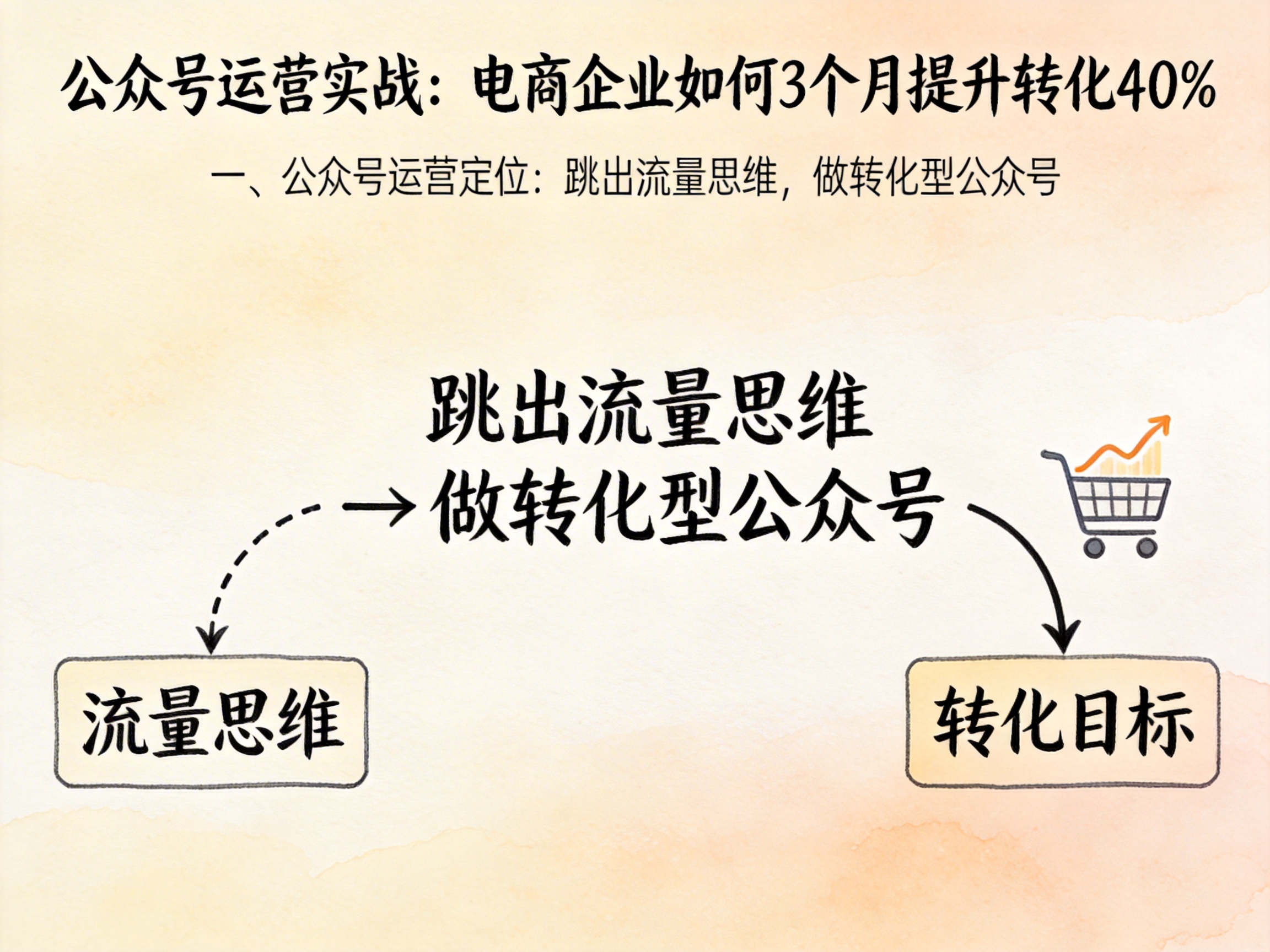 公众号运营实战：电商企业如何3个月提升转化40% - 配图1