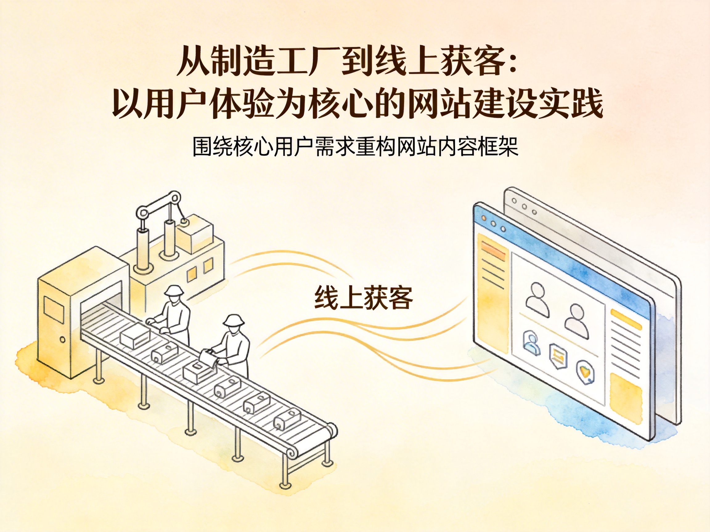 从制造工厂到线上获客：以用户体验为核心的网站建设实践