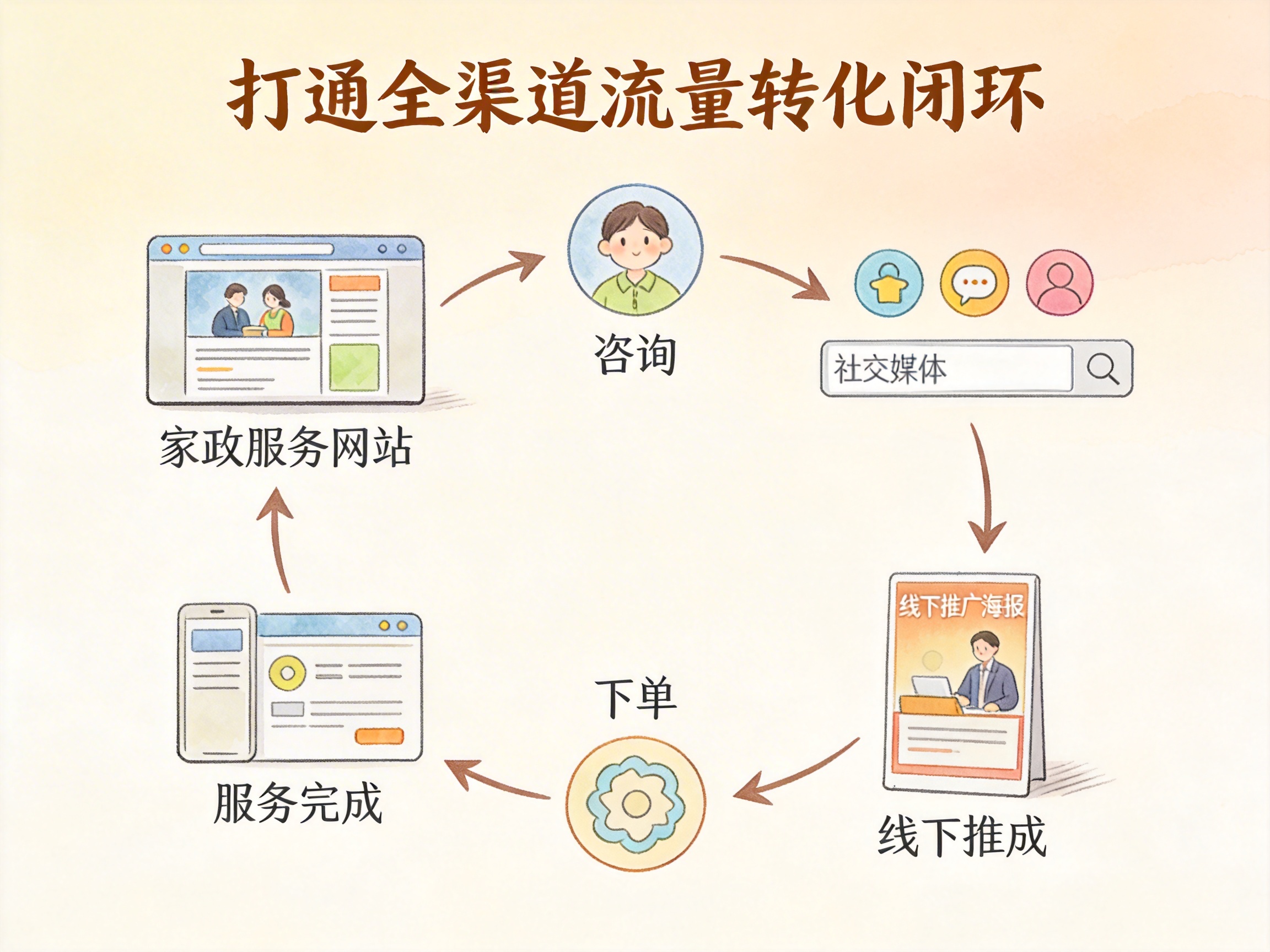 家政服务网站建设实战：从0到1获客的3个核心要点