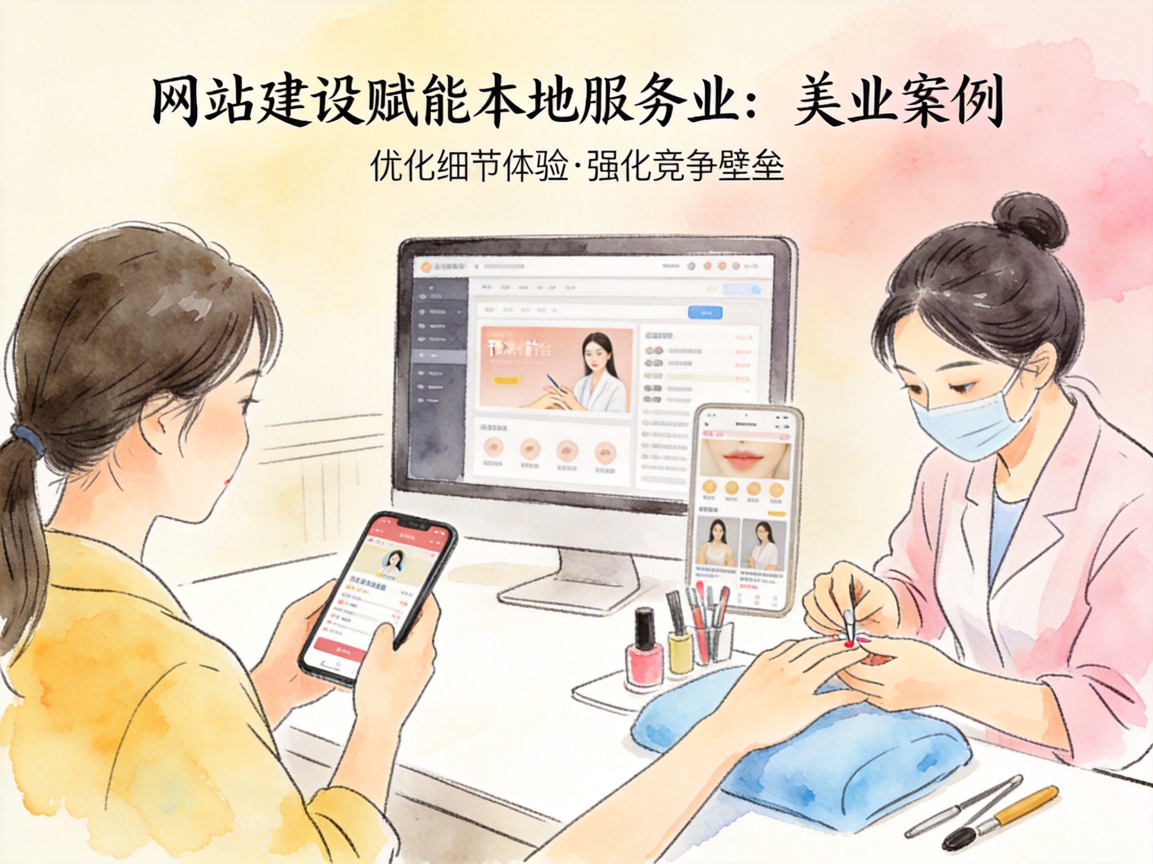 网站建设如何赋能本地服务业市场竞争：美业案例分享 - 配图3