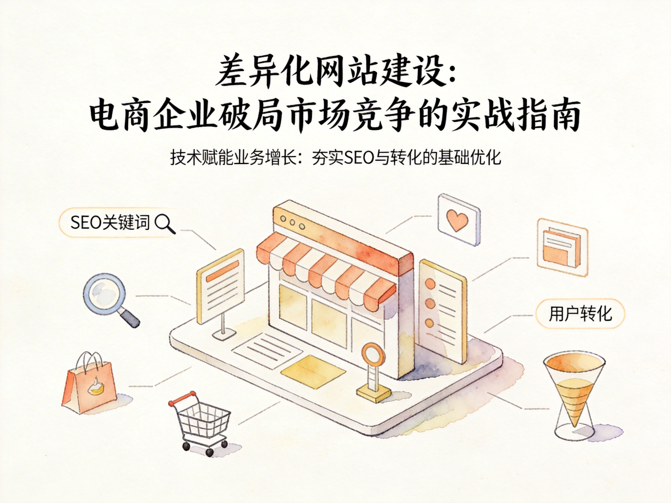 差异化网站建设：电商企业破局市场竞争的实战指南