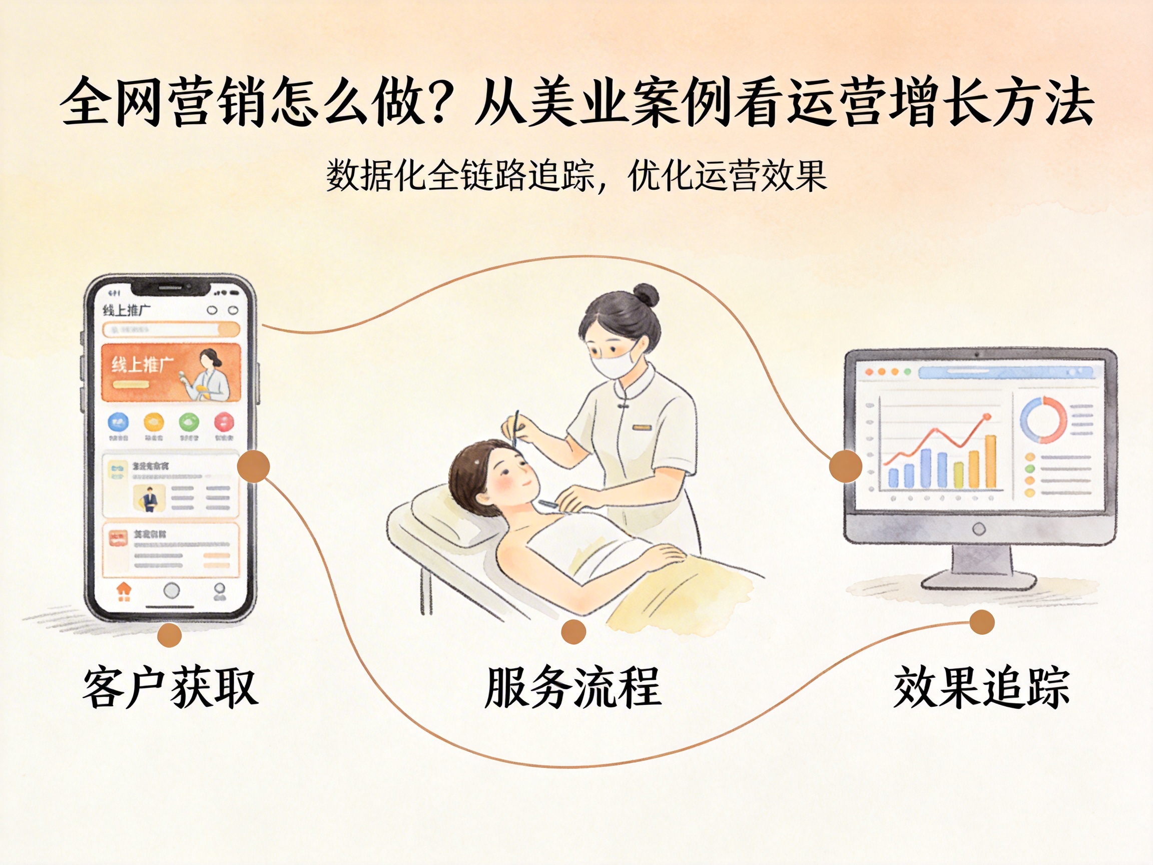 全网营销怎么做？从美业案例看运营增长方法 - 配图3