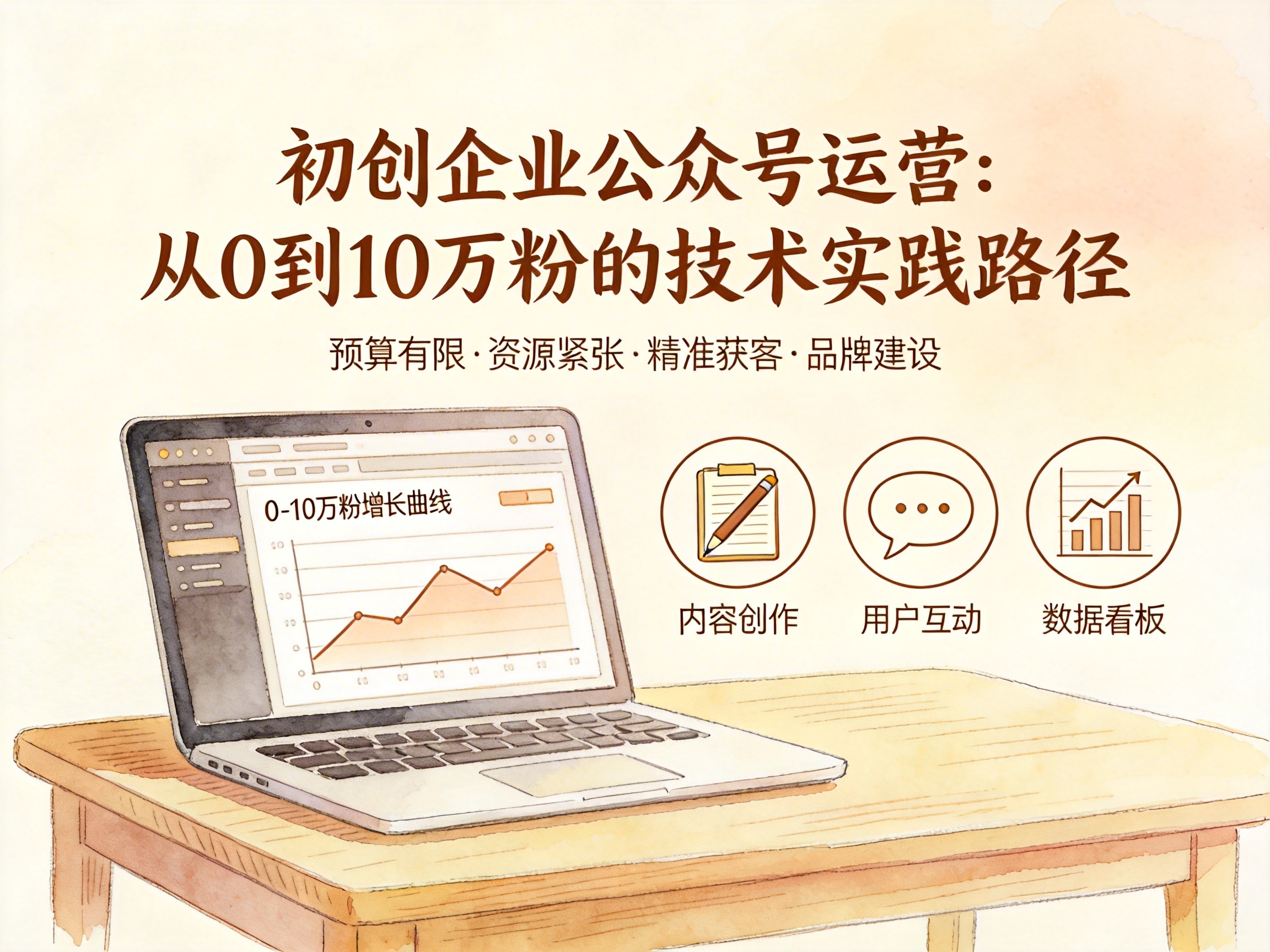 初创企业公众号运营：从0到10万粉的技术实践路径 - 配图4