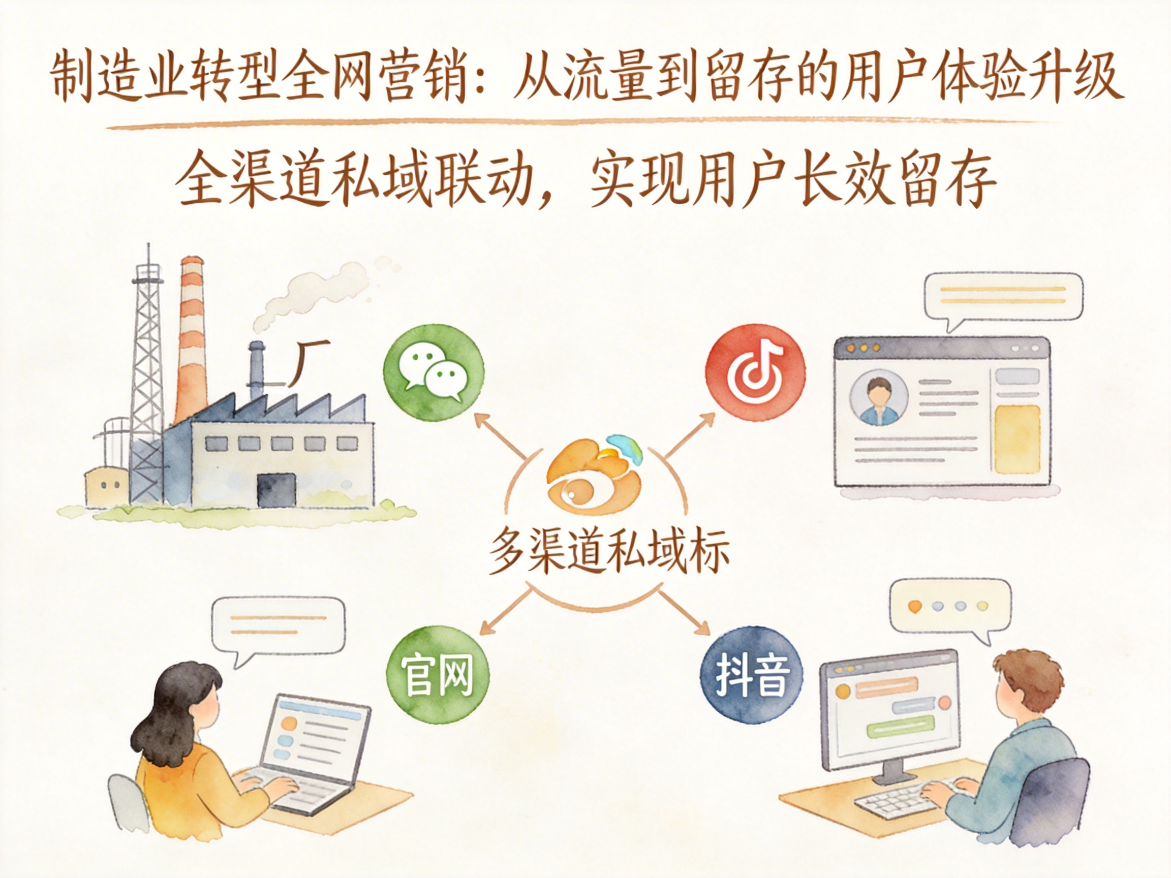 制造业转型全网营销：从流量到留存的用户体验升级 - 配图2