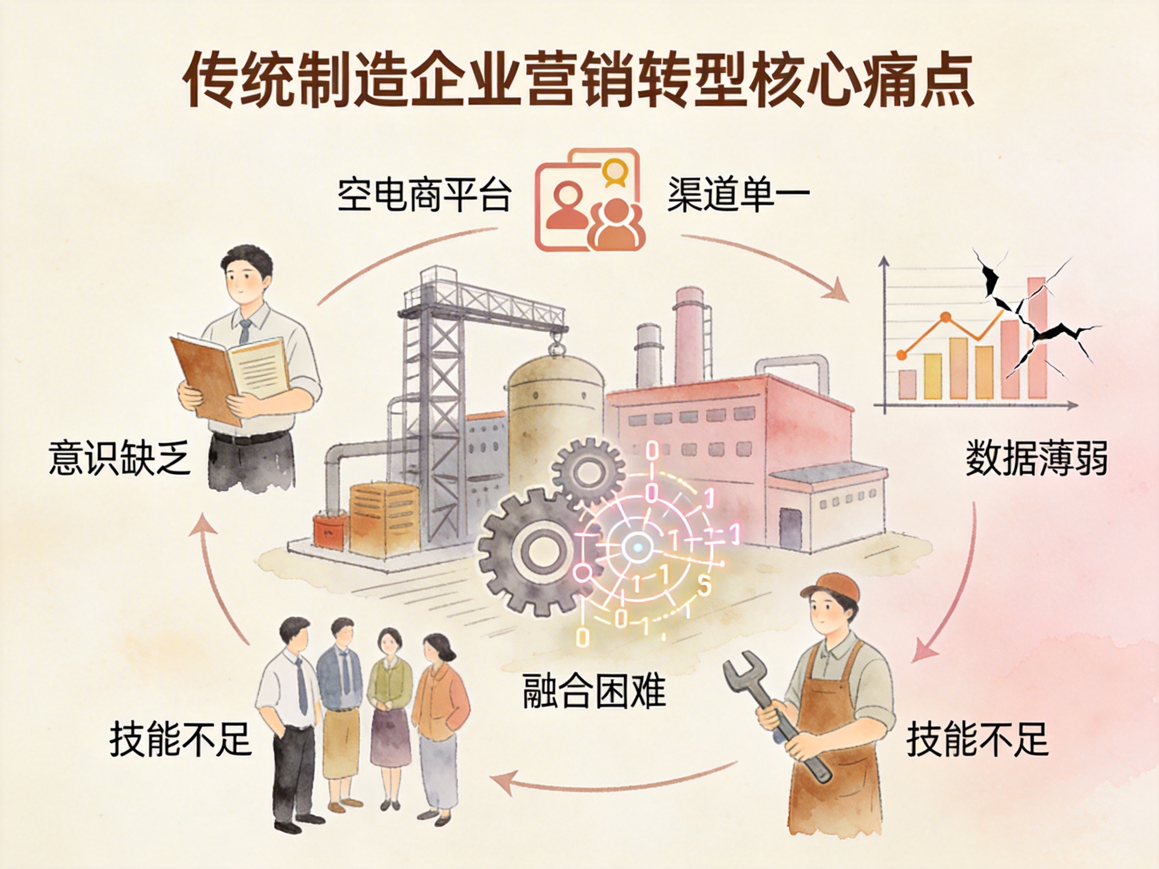 传统制造企业如何通过全网营销实现数字化升级