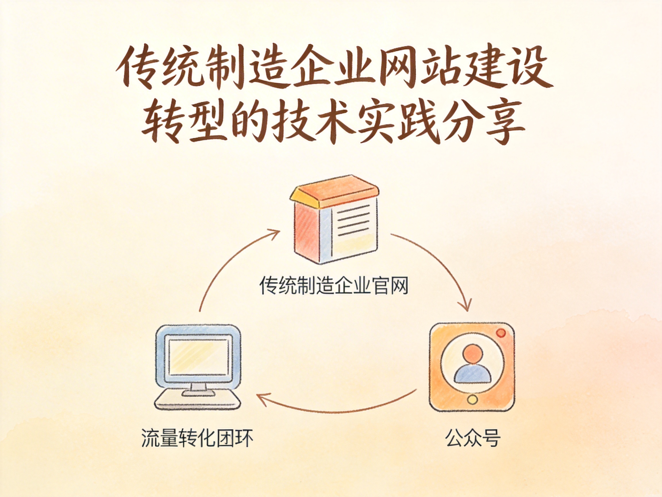 传统制造企业网站建设转型的技术实践分享 - 配图2