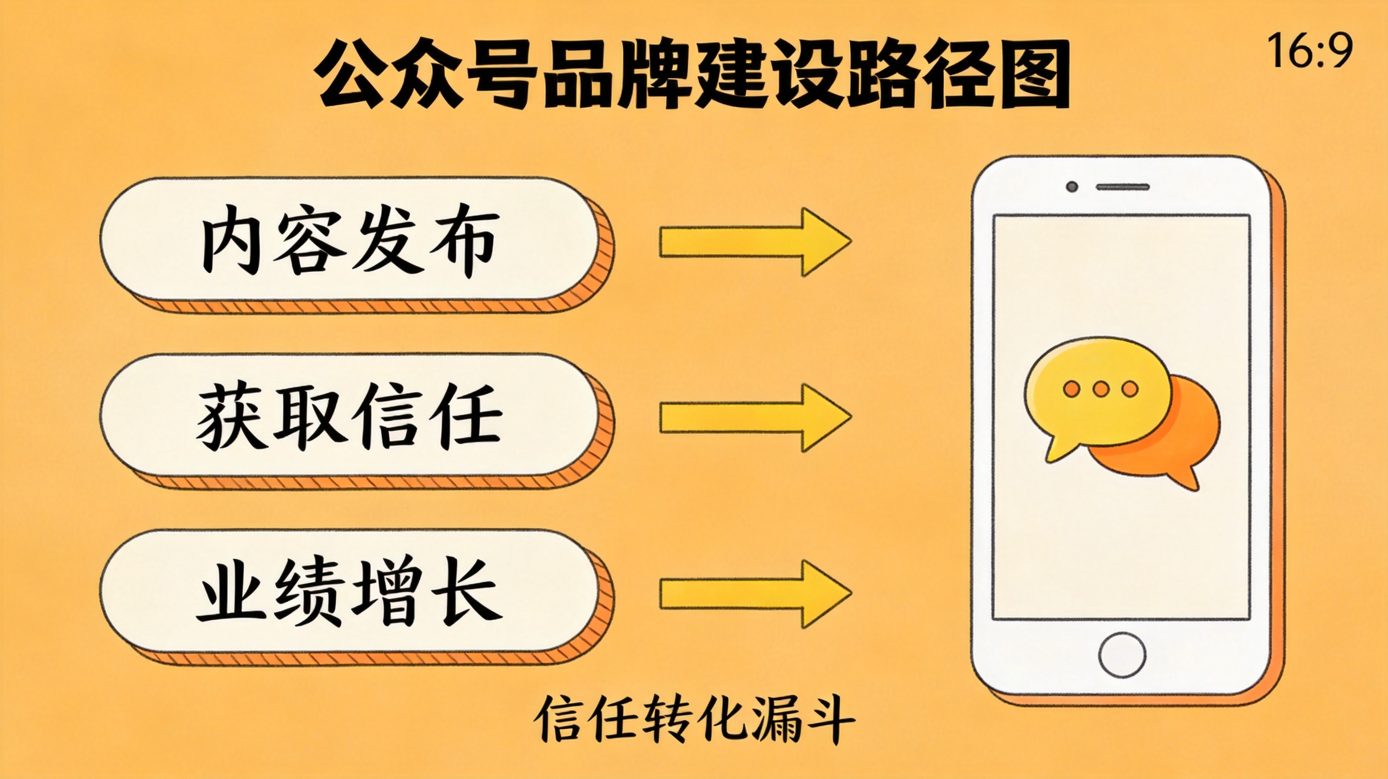 公众号品牌建设路径图
