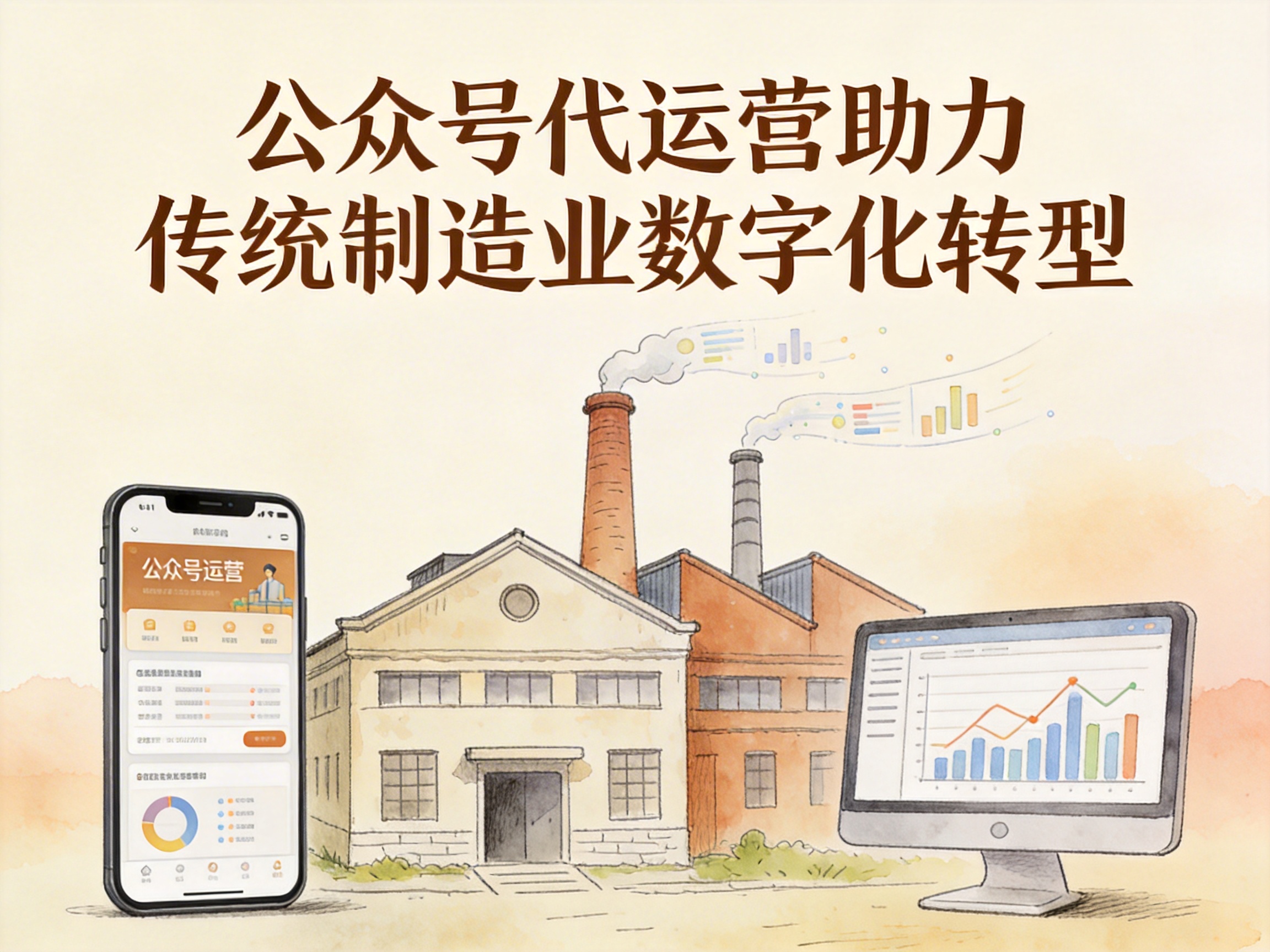 公众号代运营如何助力传统制造业数字化转型 - 配图4