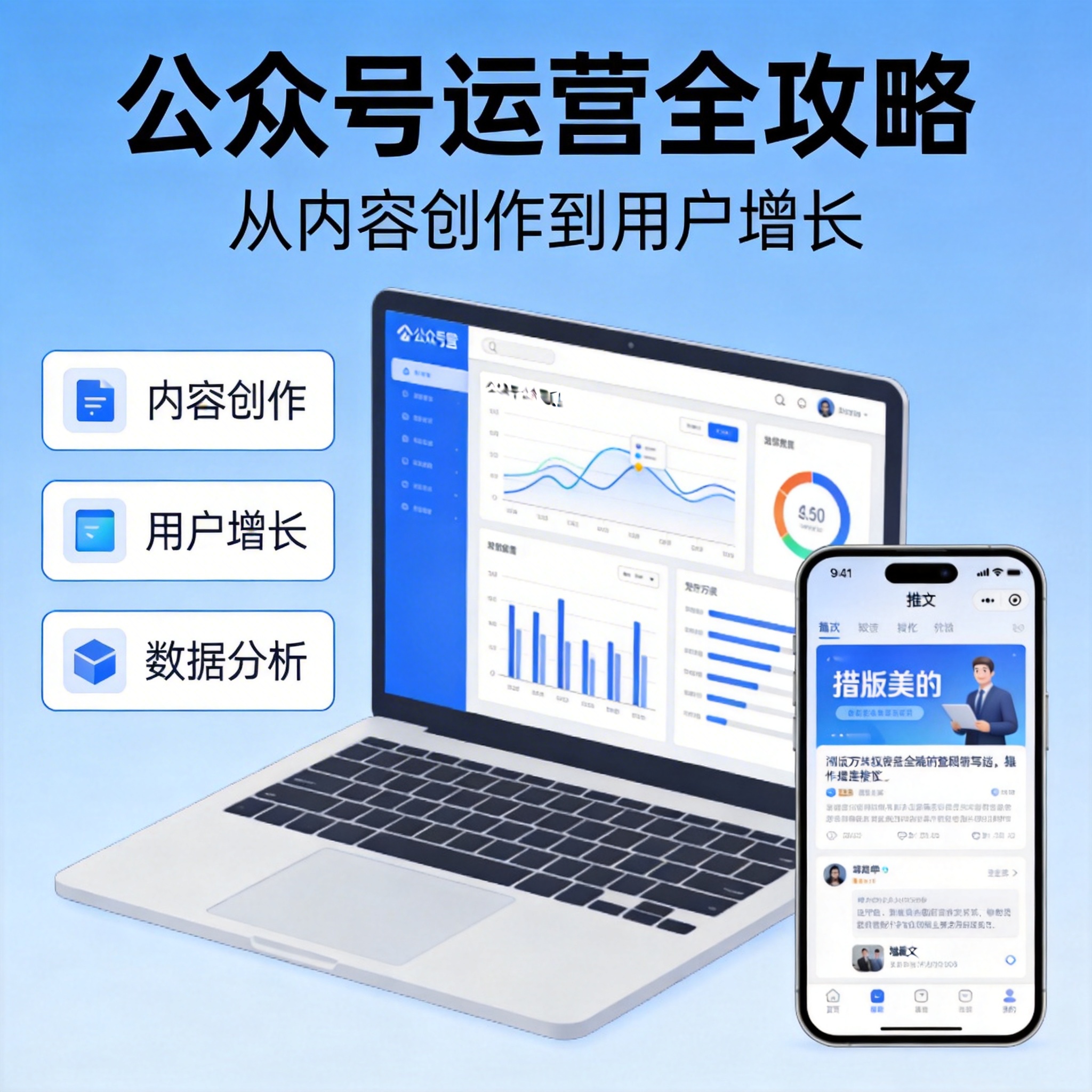 公众号运营增长：从0到万粉的本地美业实操方法