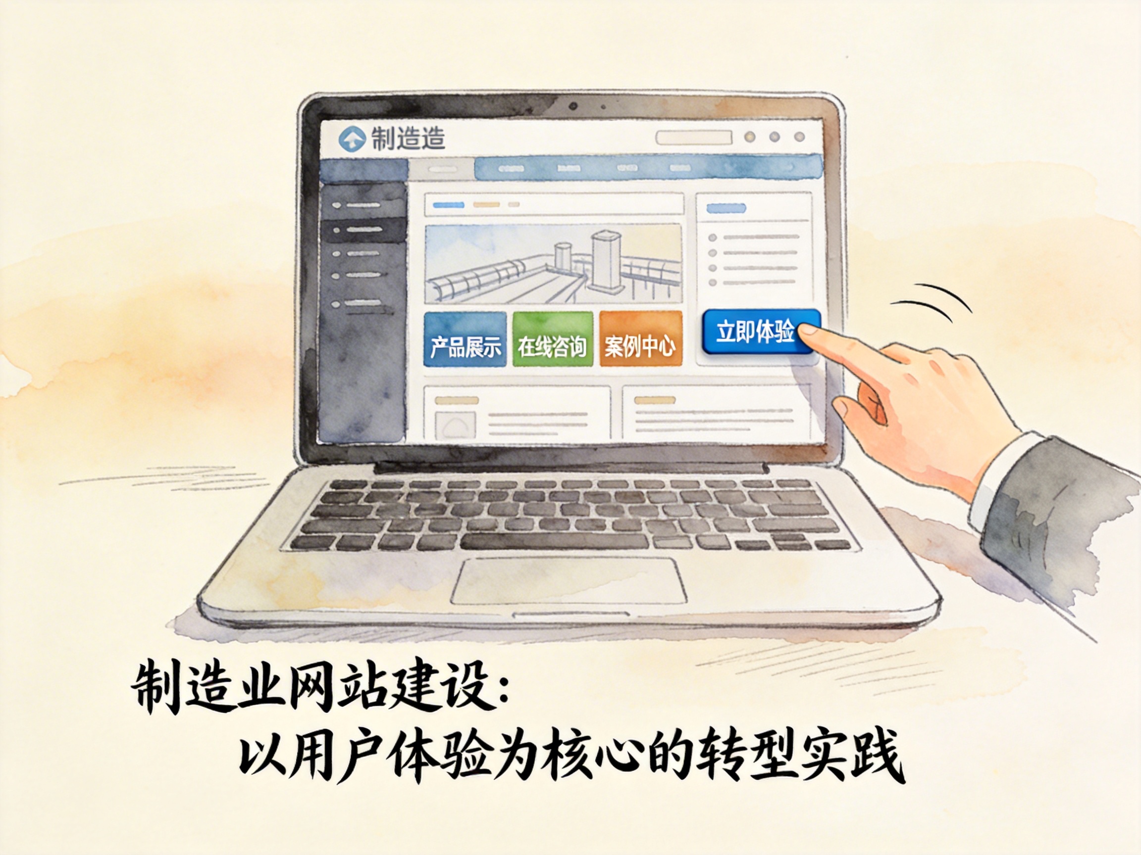 制造业网站建设：以用户体验为核心的转型实践 - 配图4