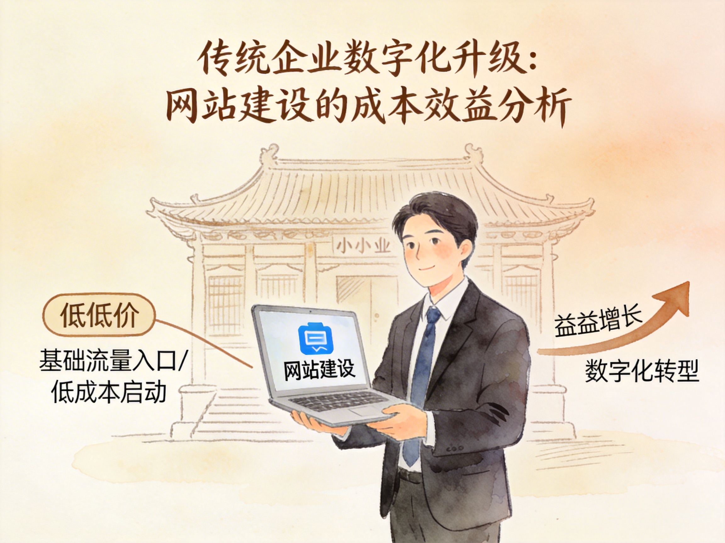 传统企业数字化升级：网站建设的成本效益分析 - 配图4
