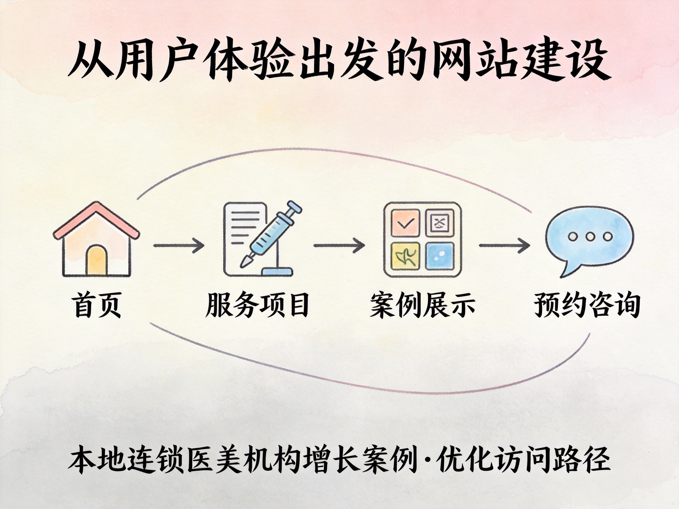 从用户体验出发的网站建设：本地连锁医美机构增长案例