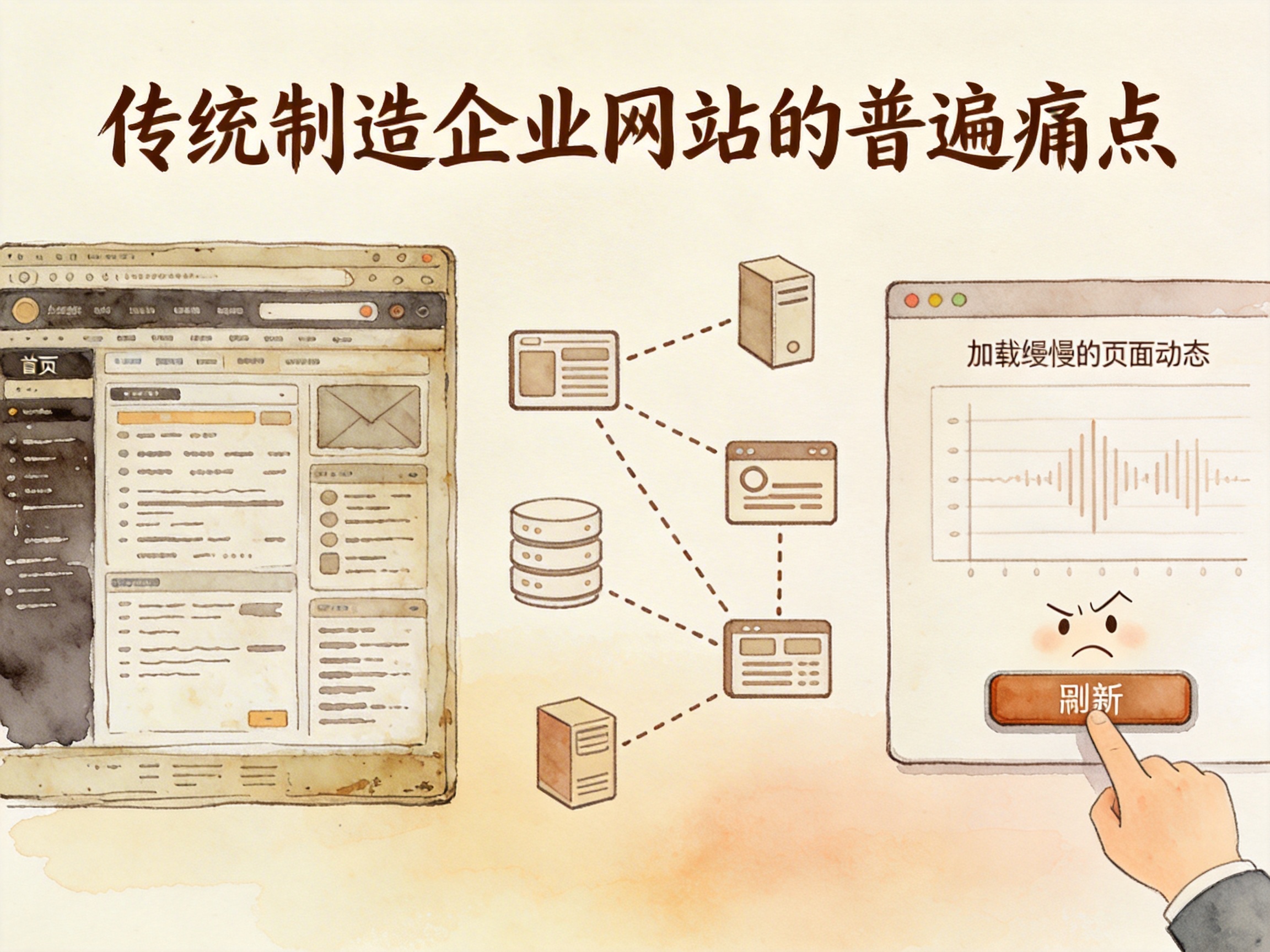 从传统制造到数字化增长：网站建设升级的实战经验 - 配图1