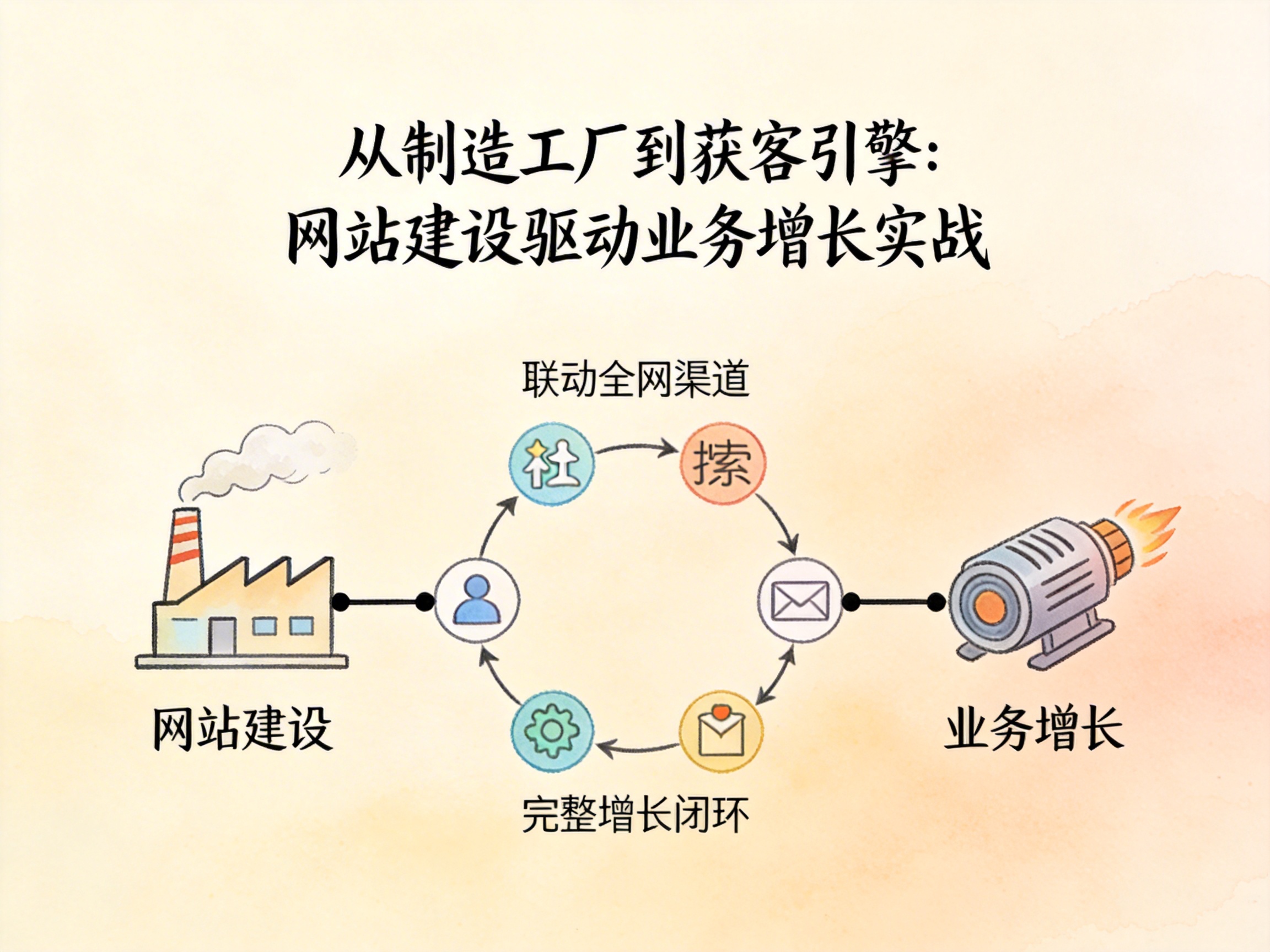 从制造工厂到获客引擎：网站建设驱动业务增长实战